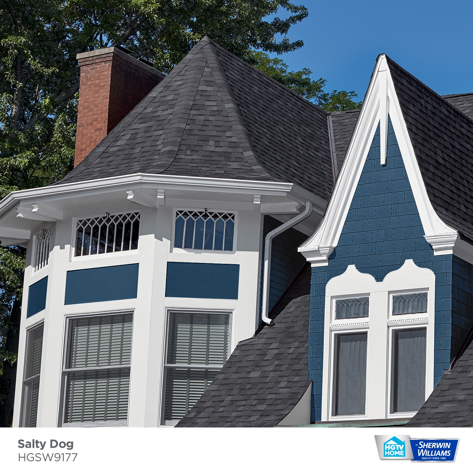HGTV HOME by Sherwin-Williams HGSW9177-636321 Exterior-Paints - View #2