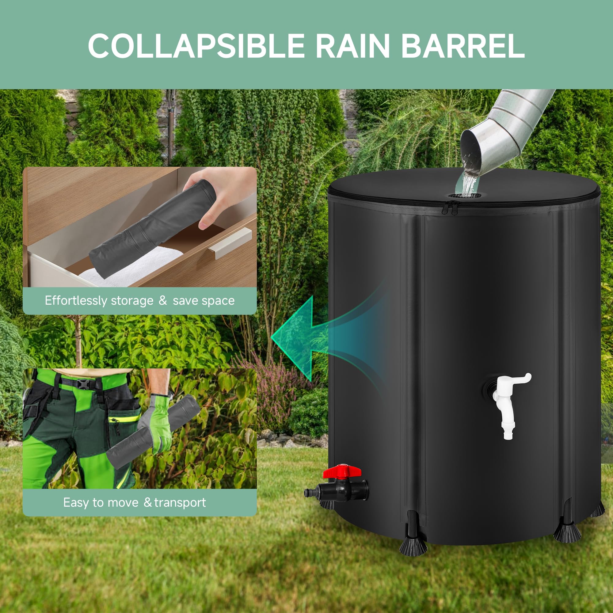 Misopily LMS0304B02 Rain-Barrels - View #3