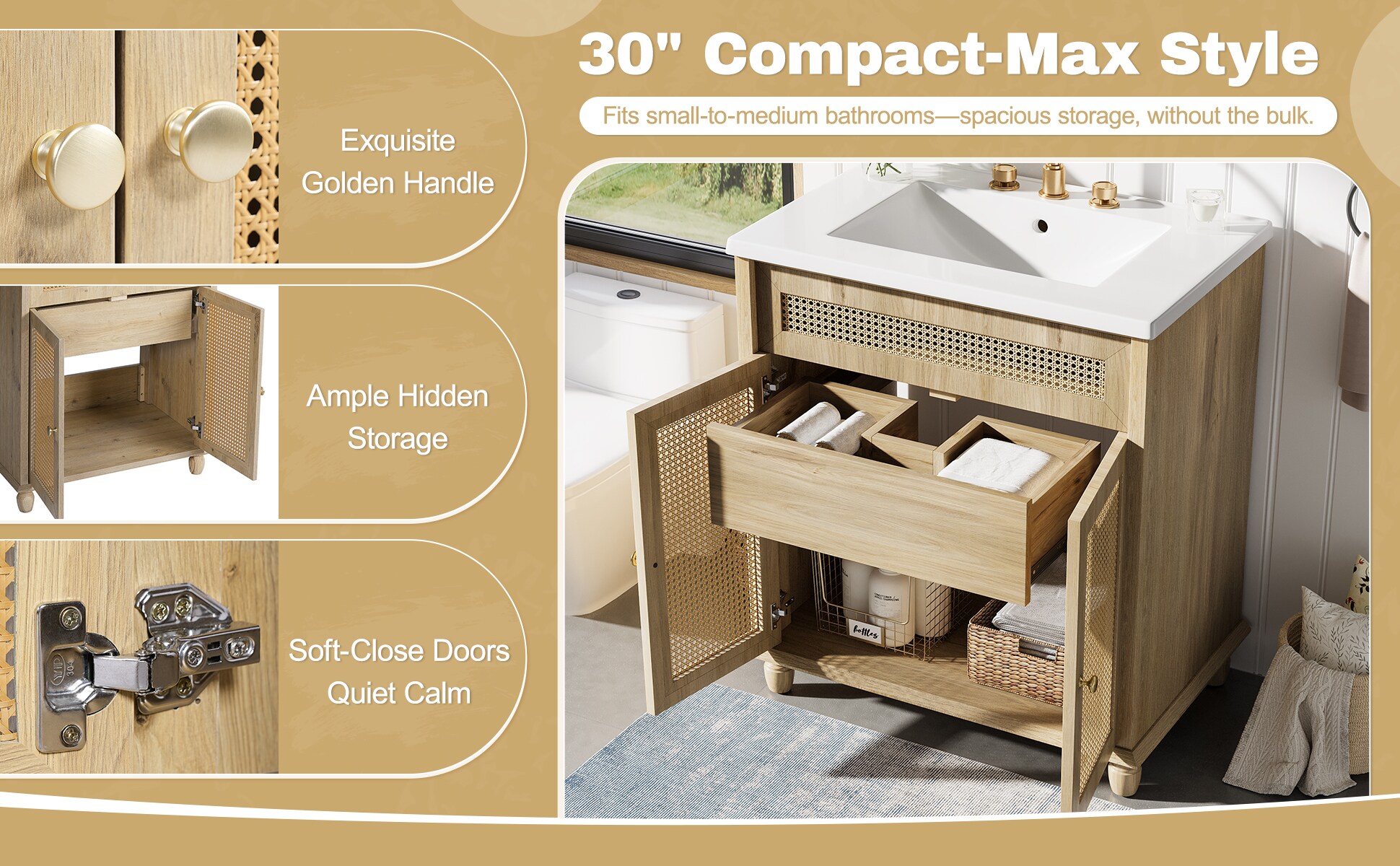 LOVMOR SF-L-N765P33418384B Bath-Vanity-Combo - View #4