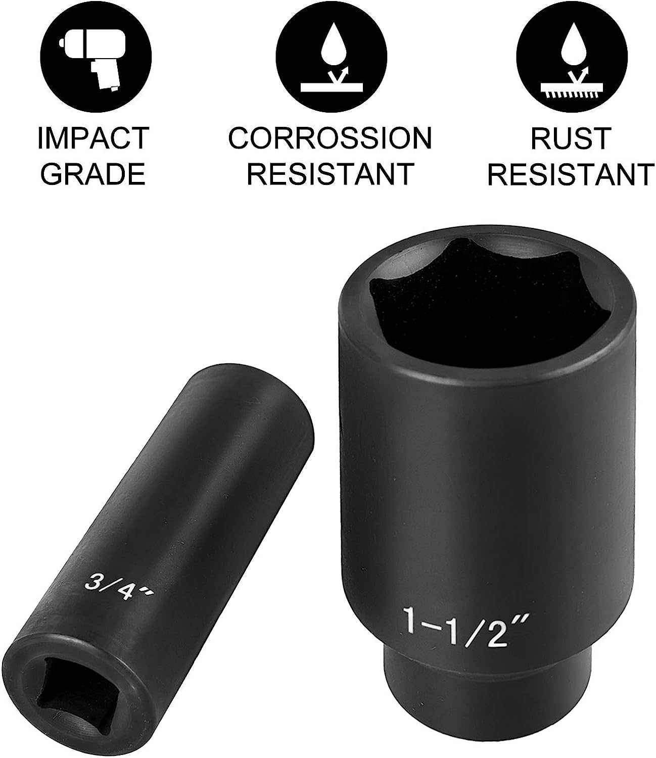 VEVOR SCCJTT12IN1903792V0 Impact-Socket-Sets - View #2