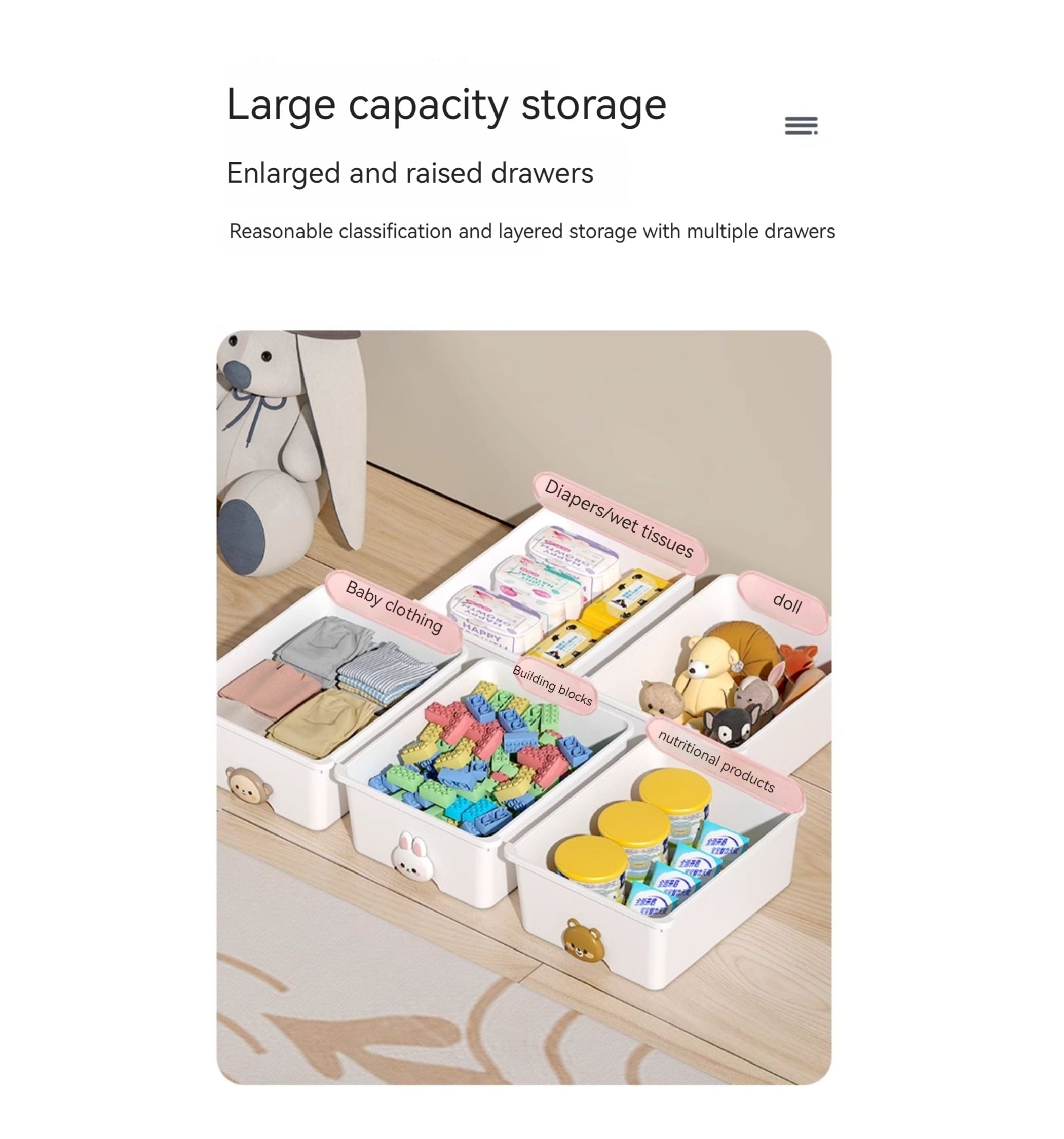Siavonce XH81213 Toy-Boxes - View #4