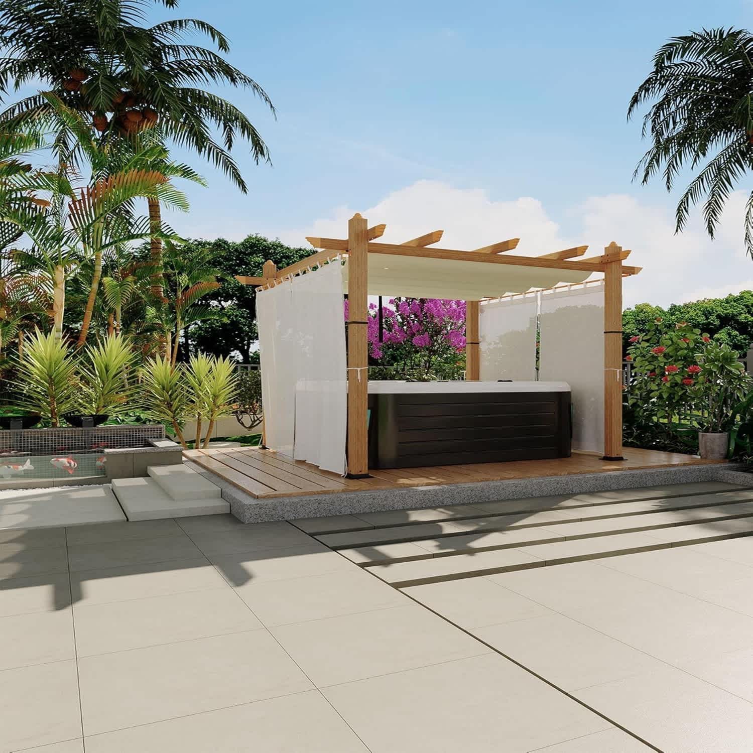 Qeetex LSHQQPHO-33DYH6D3 Pergolas-2 - View #3