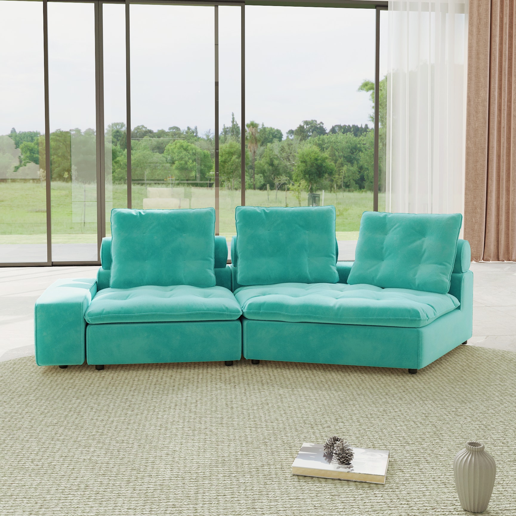 BuotiqHom DH-CF2-136TB Sofas-Loveseats - View #8