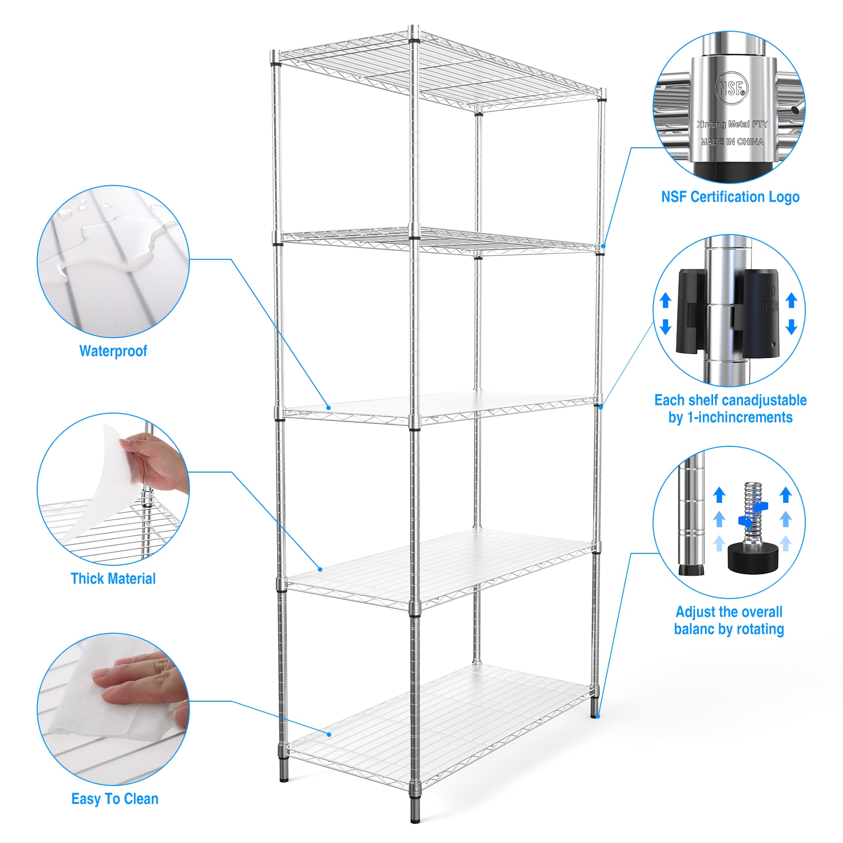 ToolCat NGG30-28-DSG Free-Standing-Shelving - View #4