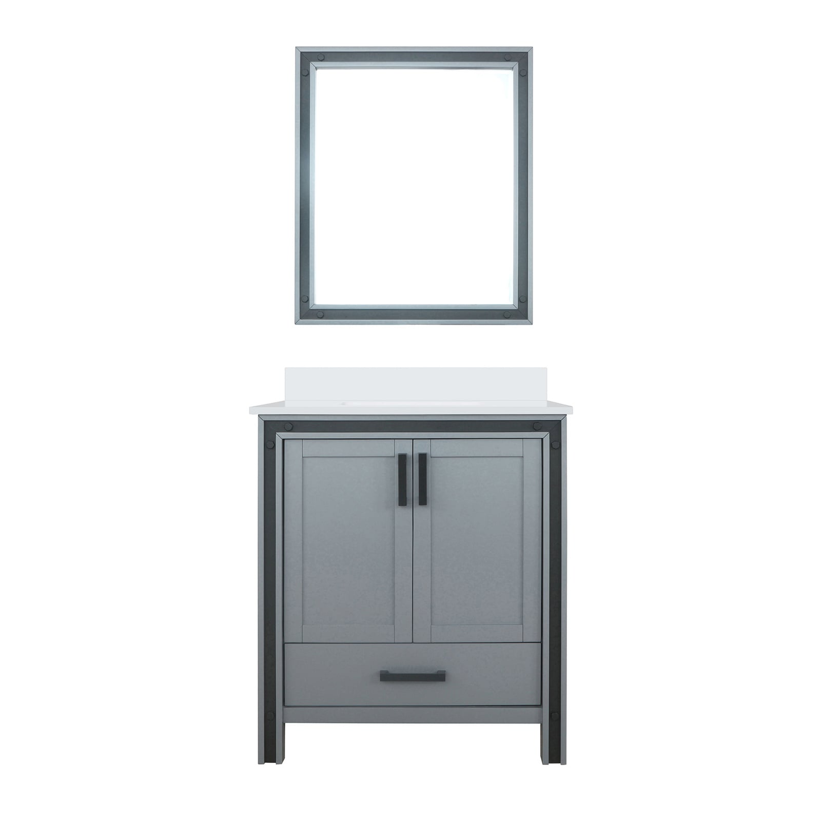 Lexora LVZV30SB210 Bath-Vanity-Combo - View #2
