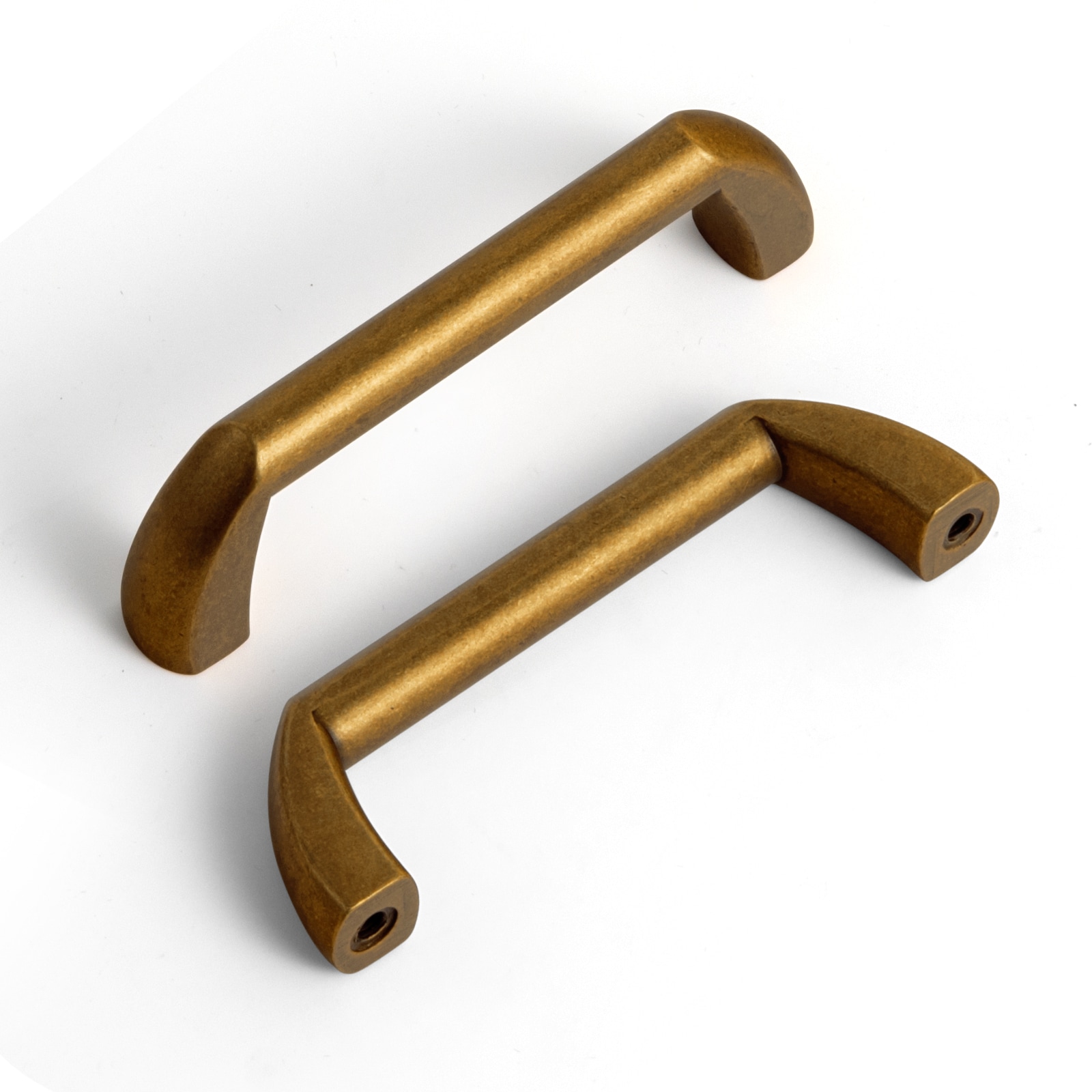 Miaokesen 8220GT-76-12 3-in , 76mm Center to Center Antique Brass Novelty Handle 12 -Pack