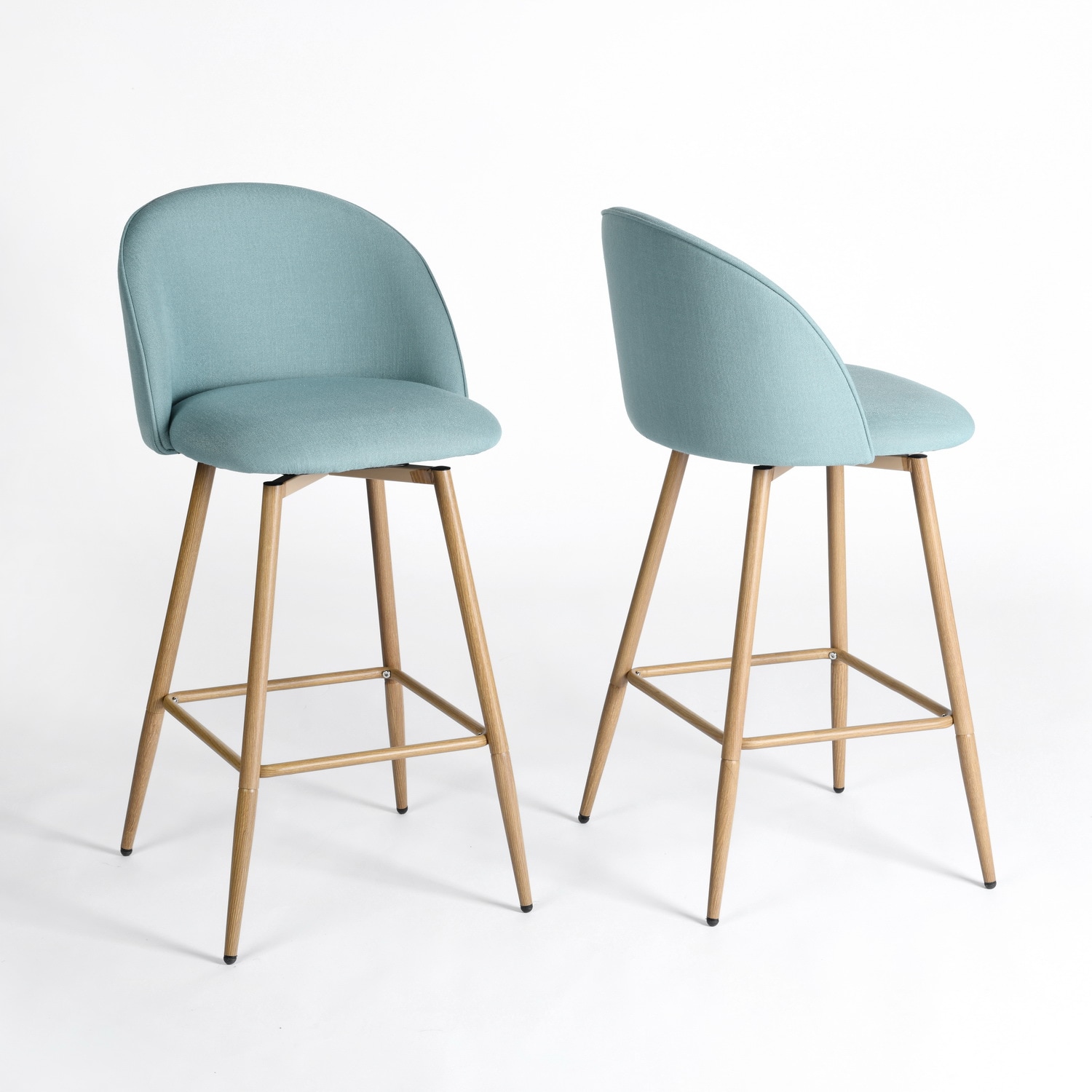 Homy Casa HASEEB BLUE 2 stools - View #9