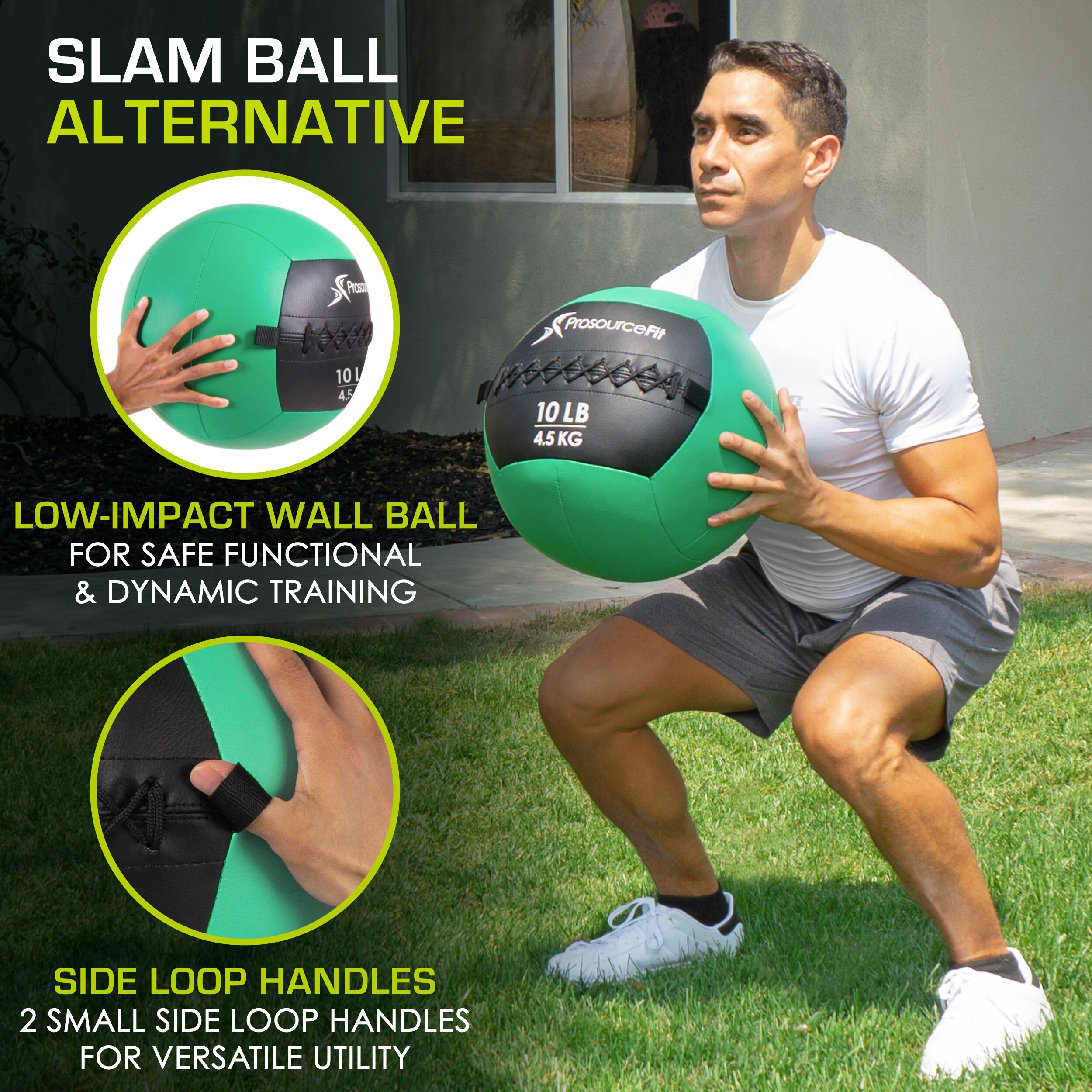 ProsourceFit PS-2211-MWB-10LB Medicine-Balls - View #4