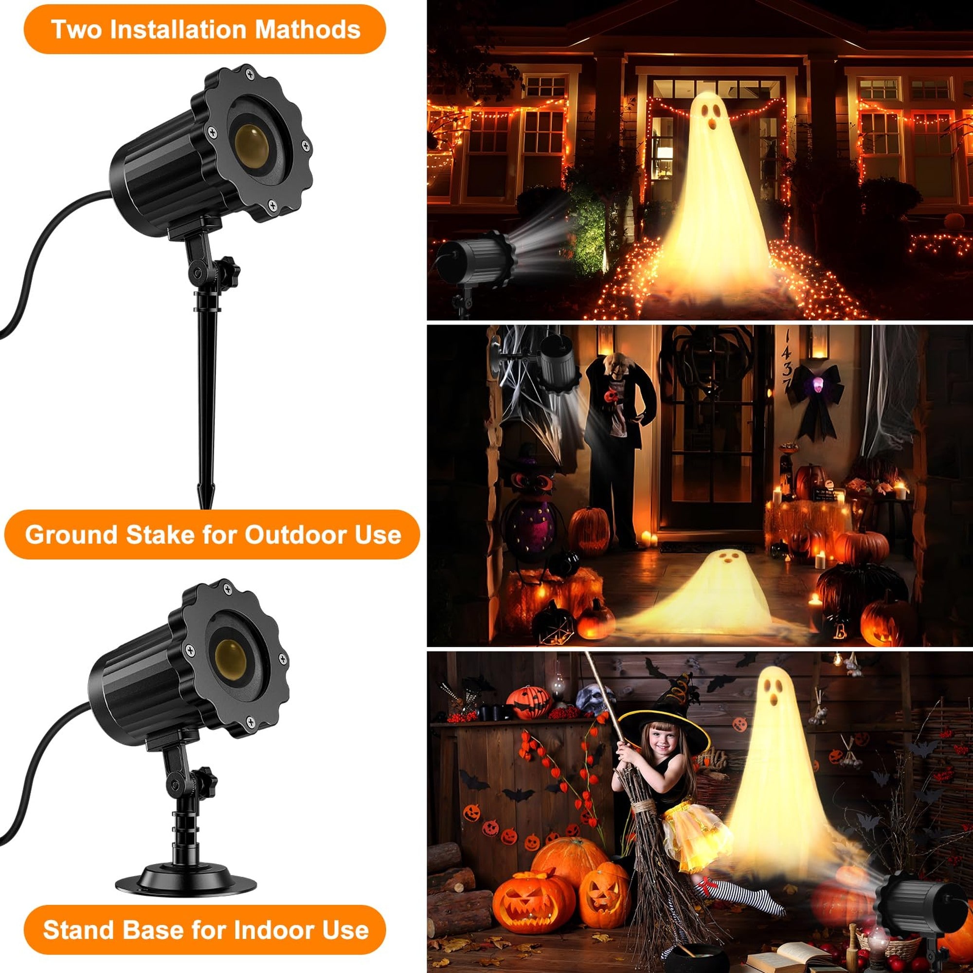 Wudkey L4-BB2I3V Halloween-String-Lights - View #2