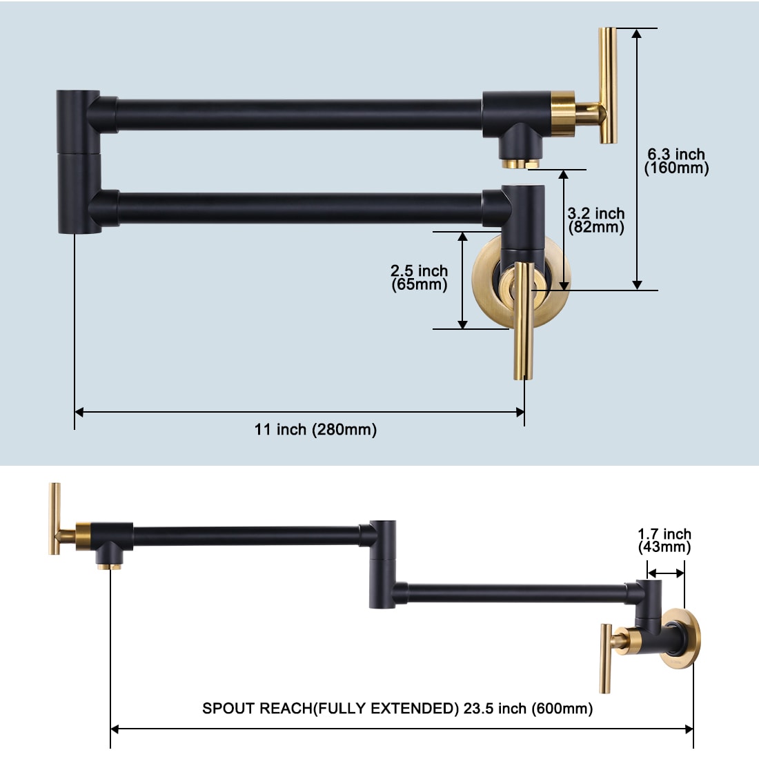 WOWOW 2311200GB-LW Kitchen-Faucets - View #6