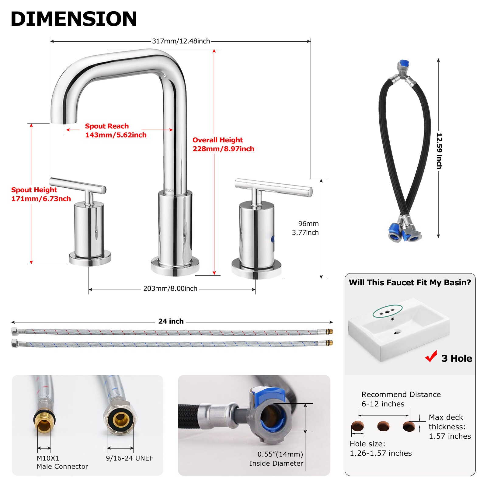 PARLOS 1434101D Lavatory-Faucets - View #6