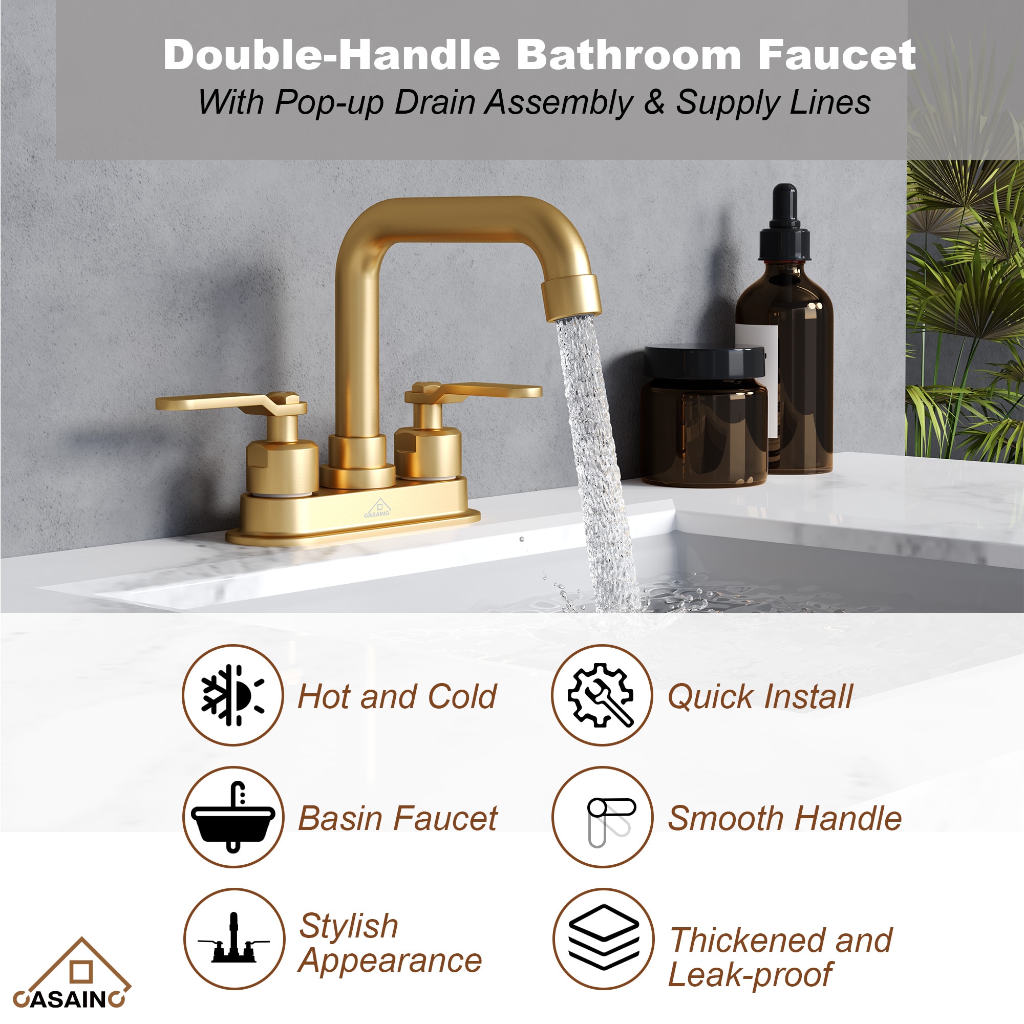 CASAINC KCLT0004-BG Lavatory-Faucets - View #9