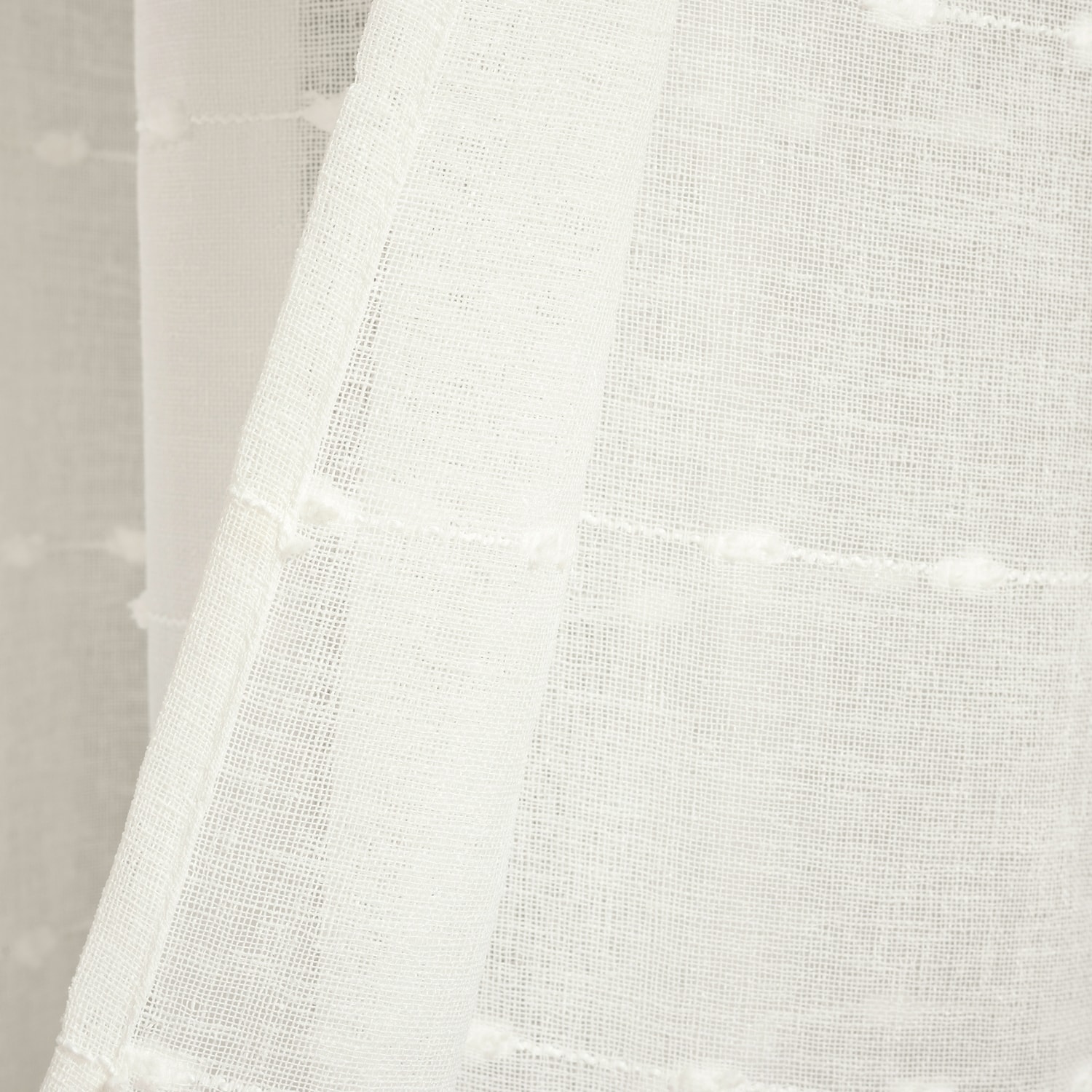 Extra Wide White Sheer Grommet Curtain Panel for Large Windows