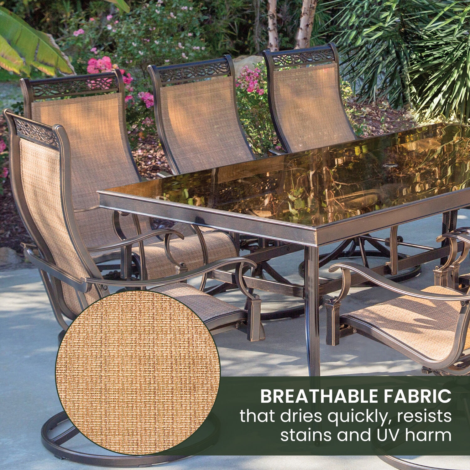 Hanover MONDN9PCSWG Patio-Dining-Sets - View #8