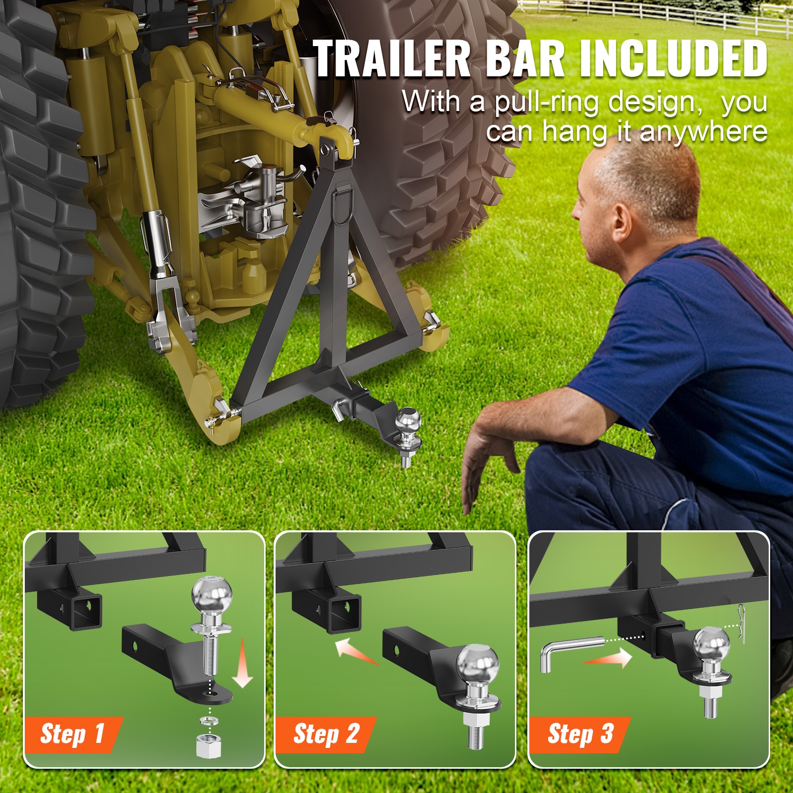 VEVOR SJXTJ2524YCSOXEDLV0 Trailer-Towing-Accessories - View #4