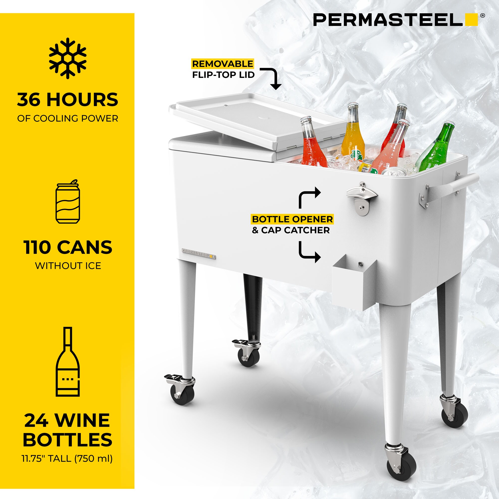 Permasteel PS-203 WT Beverage-Coolers - View #3