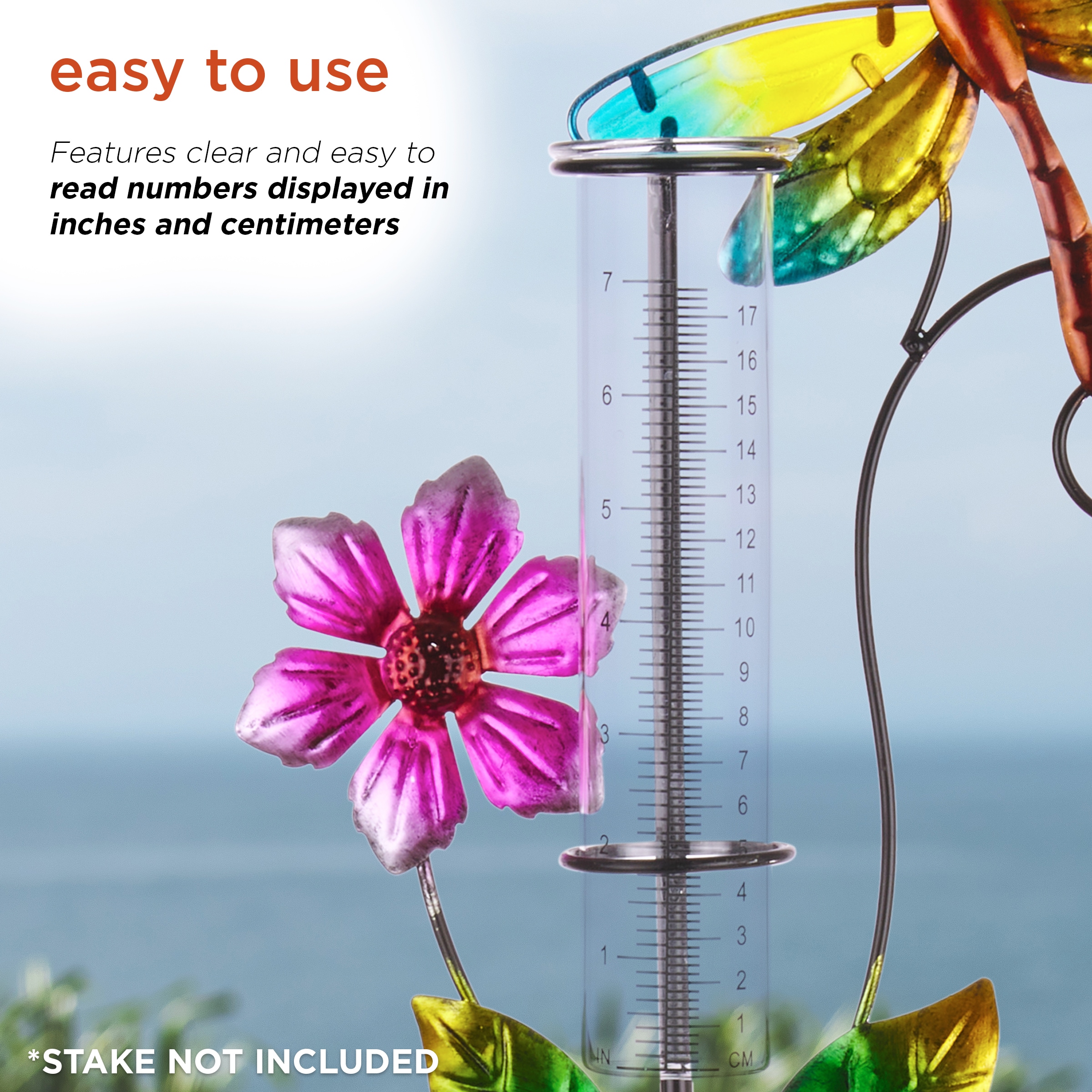 Alpine Corporation LJJ218 Rain-Gauge - View #5