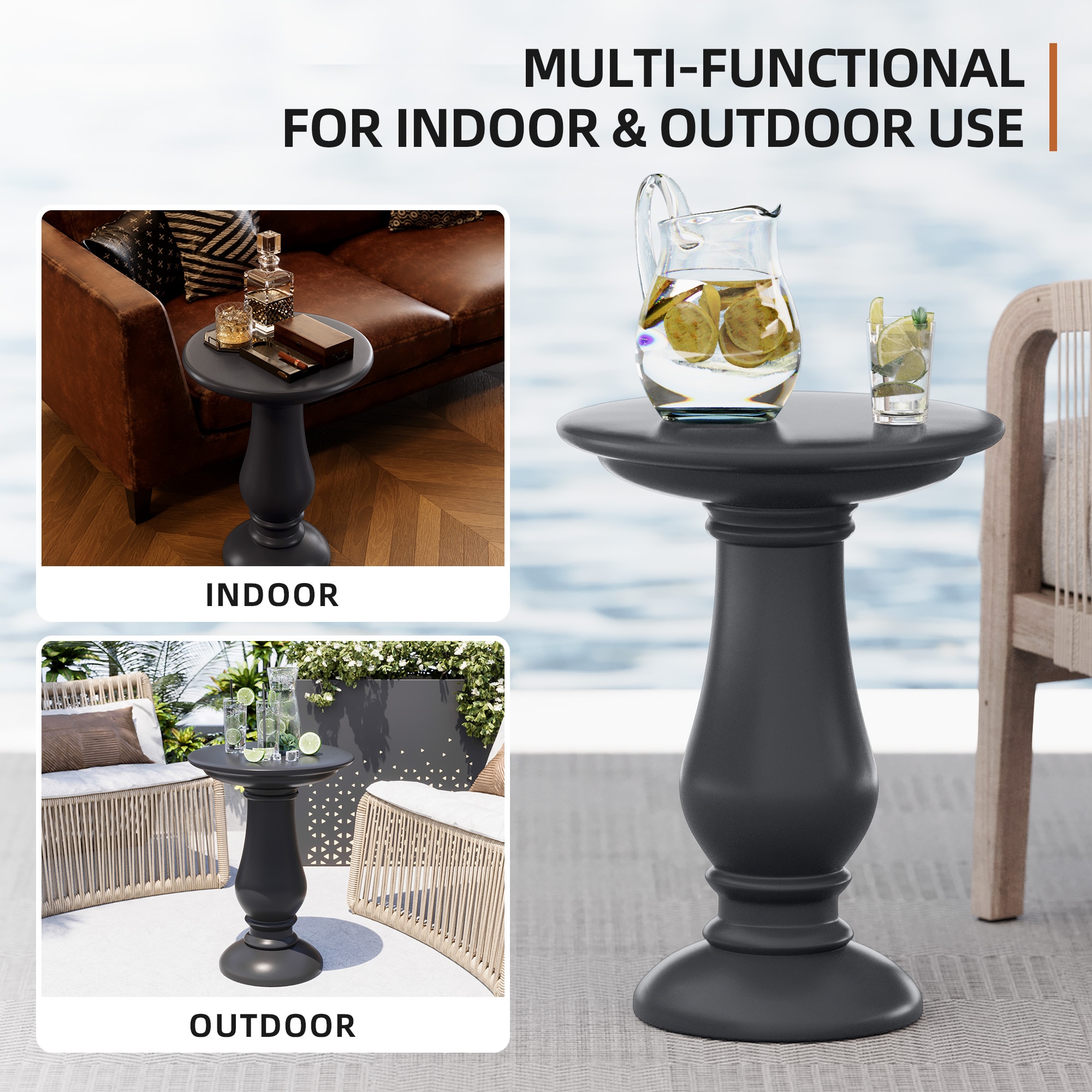 Patio Watcher LS-TA-RO-DK End-Tables - View #4
