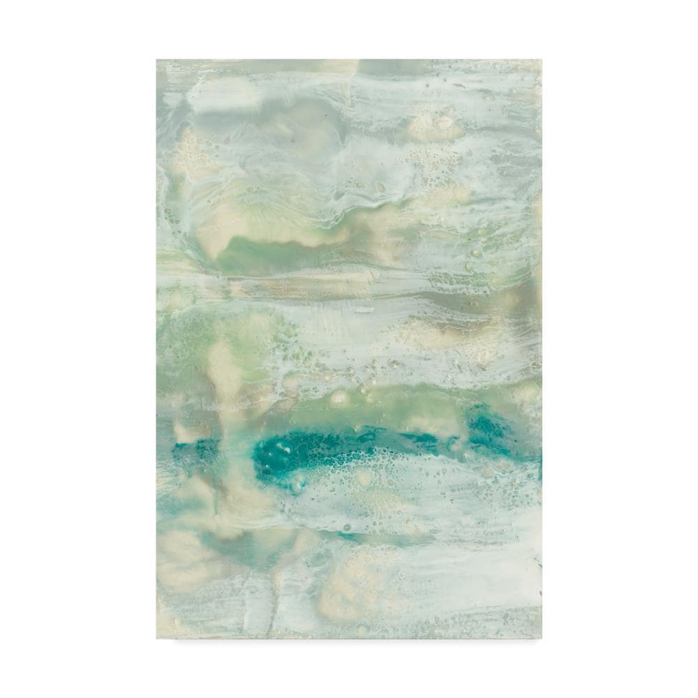 Trademark Fine Art WAG05332-C1624GG Framed 24-in H x 16-in W Abstract Print on Canvas