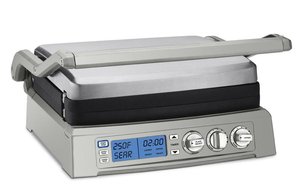 Koolatron 8.2-in L x 10-in W 700-Watt Black, Silver Electric Griddle in the Electric  Griddles department at