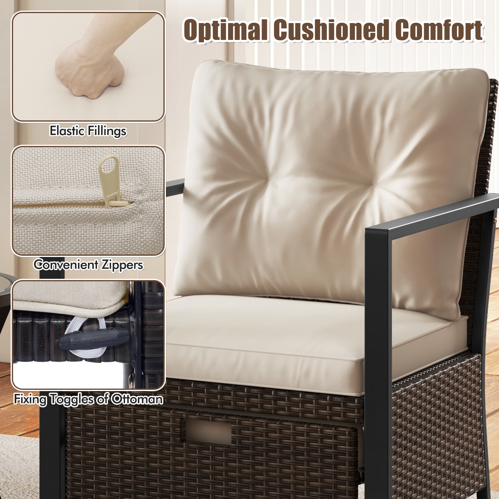  AA360WH Patio-Conversation-Sets - View #2