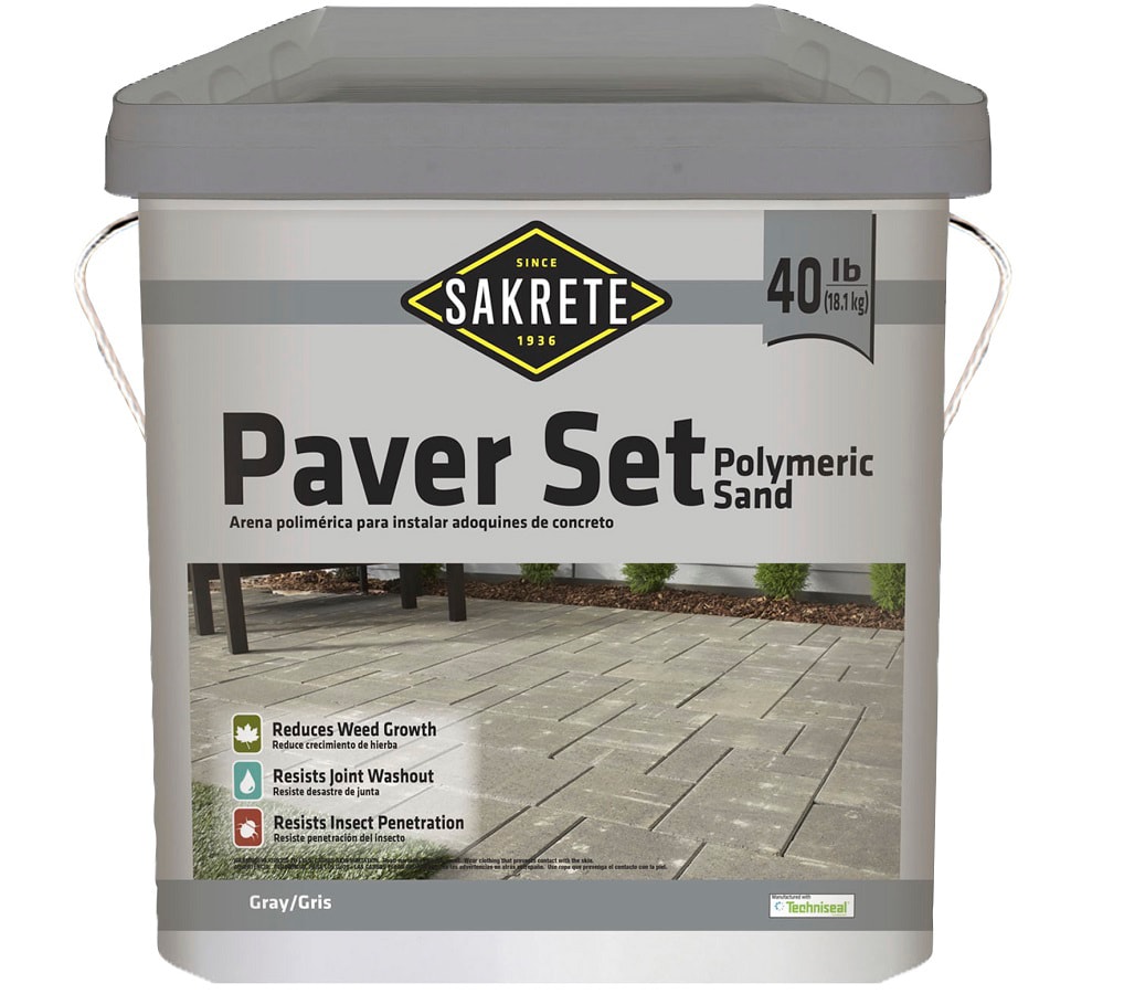 Sakrete 40lb Gray Paver Polymeric Sand at