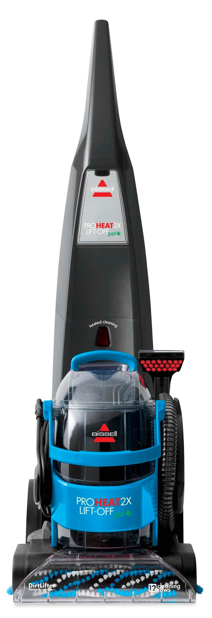 BISSELL ProHeat 2X LiftOff Pet with Antibacterial Carpet Cleaner at