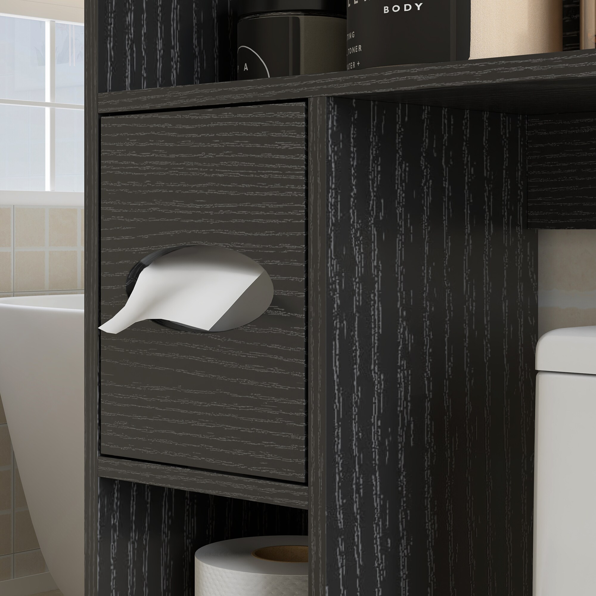 HomCom 834-815V00BK etageres - View #4