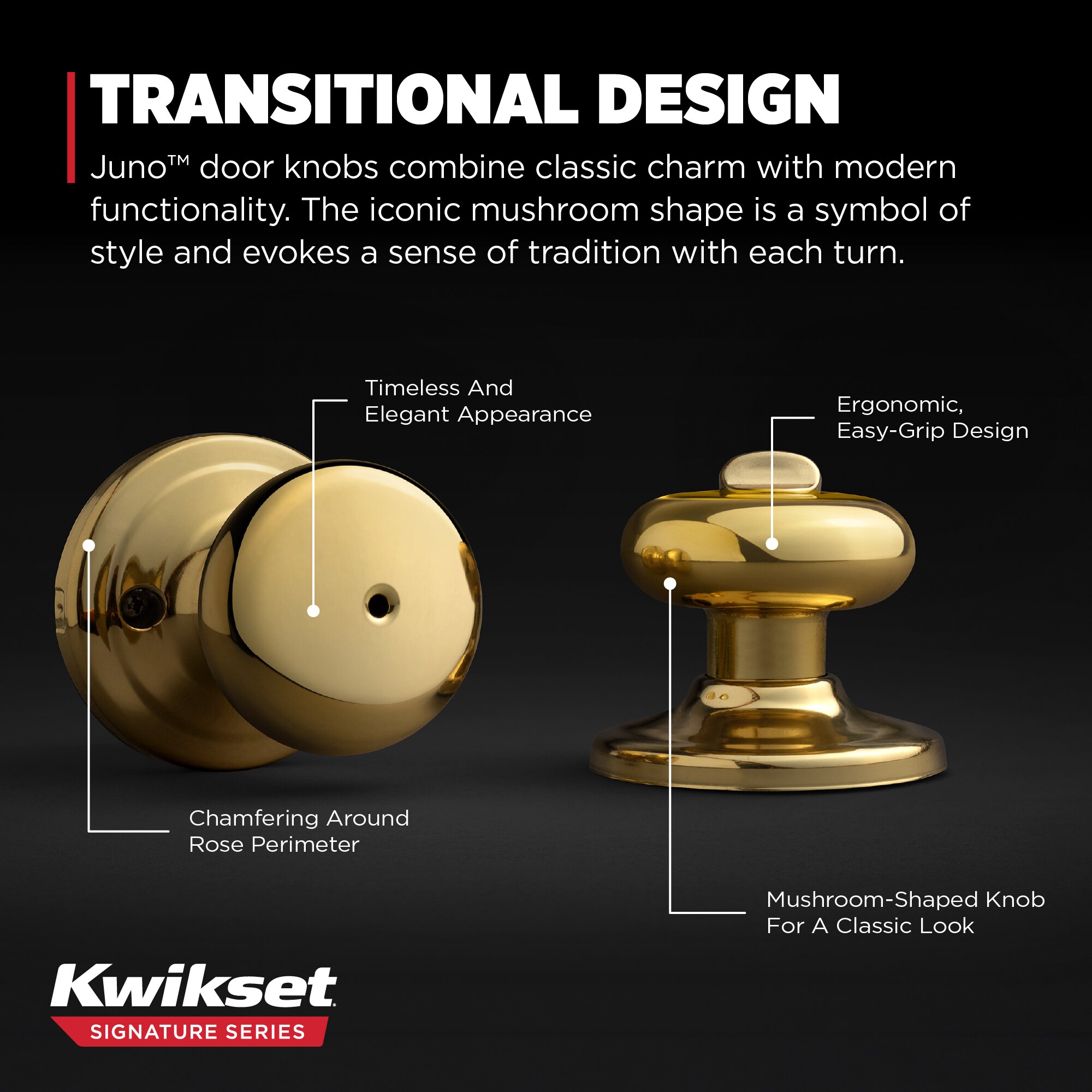 Kwikset Signature Series 730J 3 CP Door-Knobs - View #6