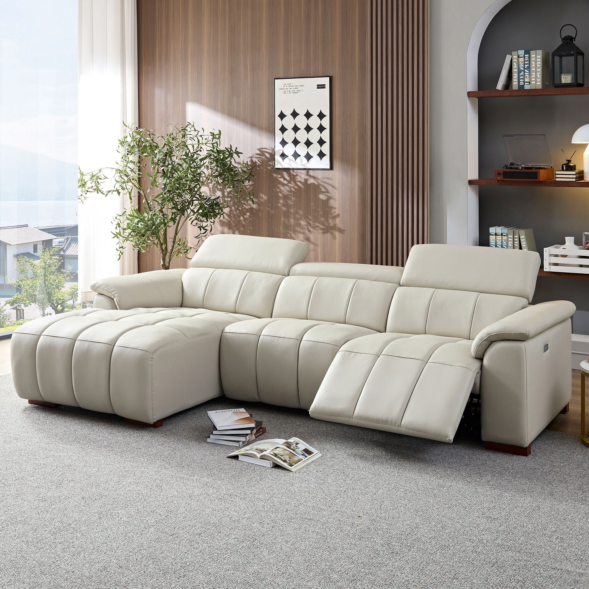 SINOFURN SYA020368GY Sofas-Loveseats - View #2