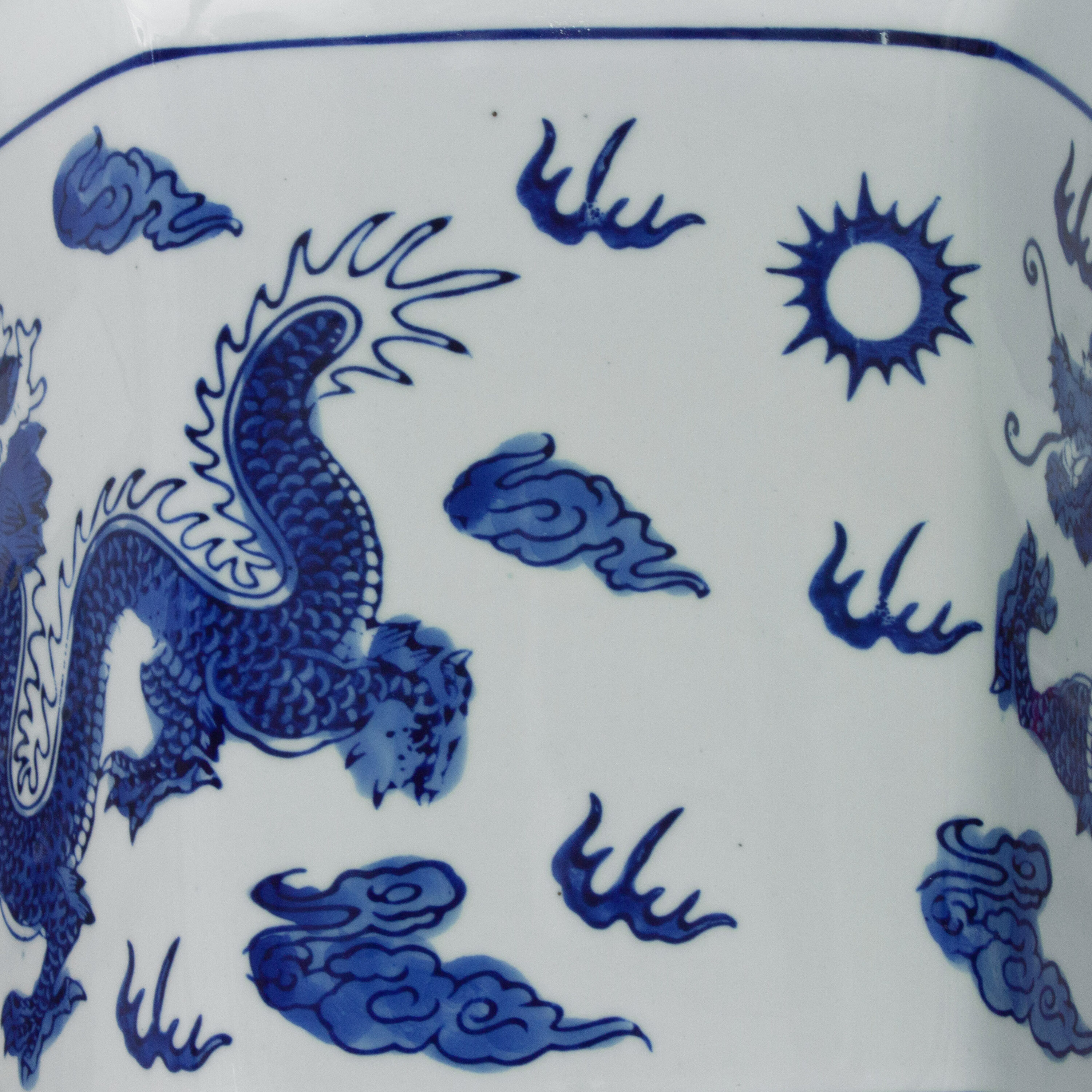 Oriental Furniture BW-FLOWER-DRG1 Planter-Window-Box - View #6