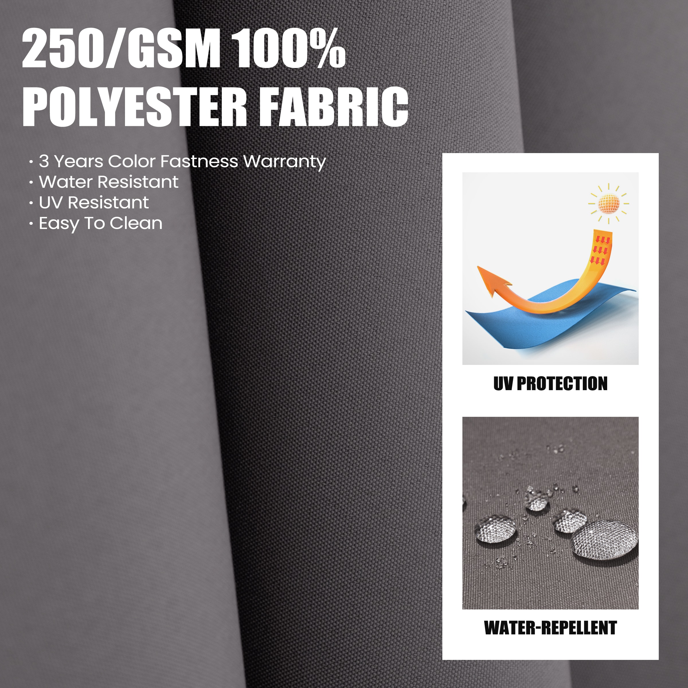 Crestlive Products CL-PU038DGY Umbrellas-2 - View #7