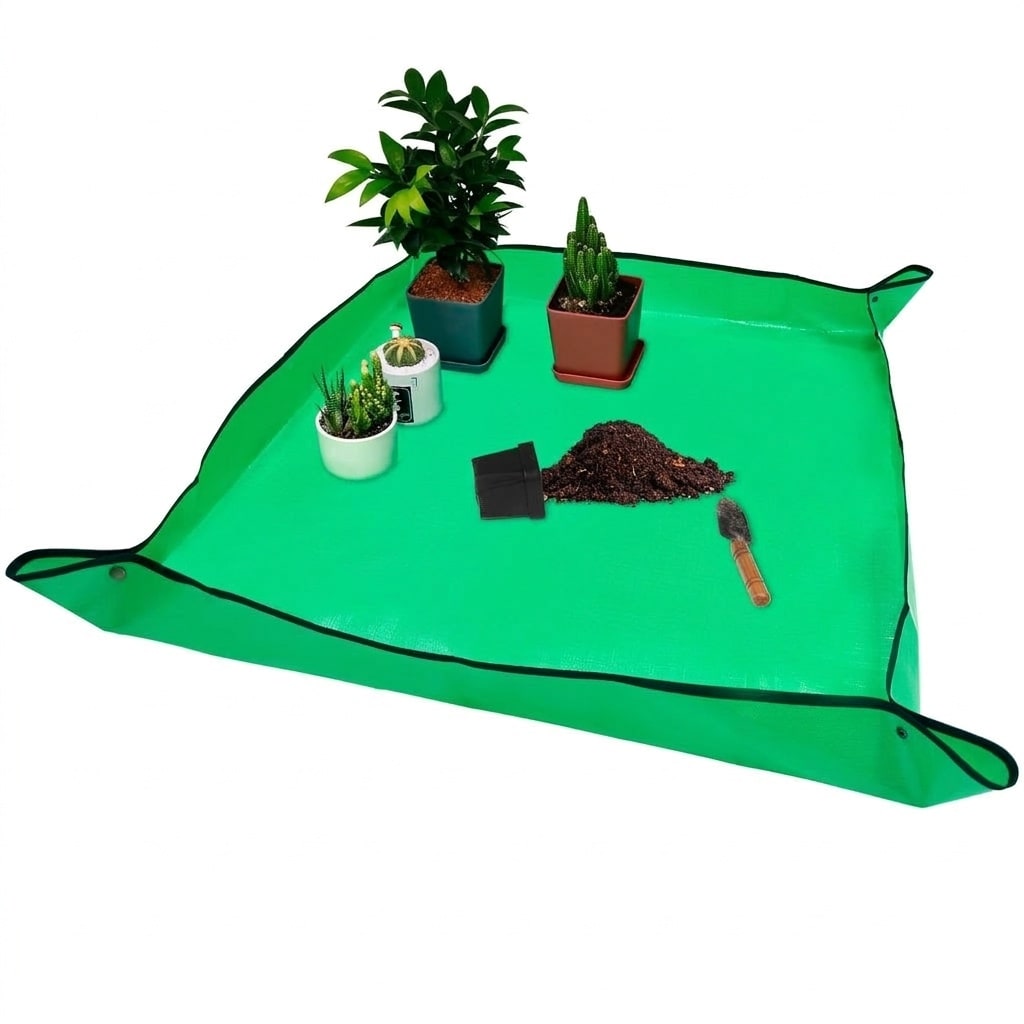 ITOPFOX -  Extra Large Waterproof Repotting Mat 1 Pack 39 x 39 Inch Plant Potting Mat for Transpl...