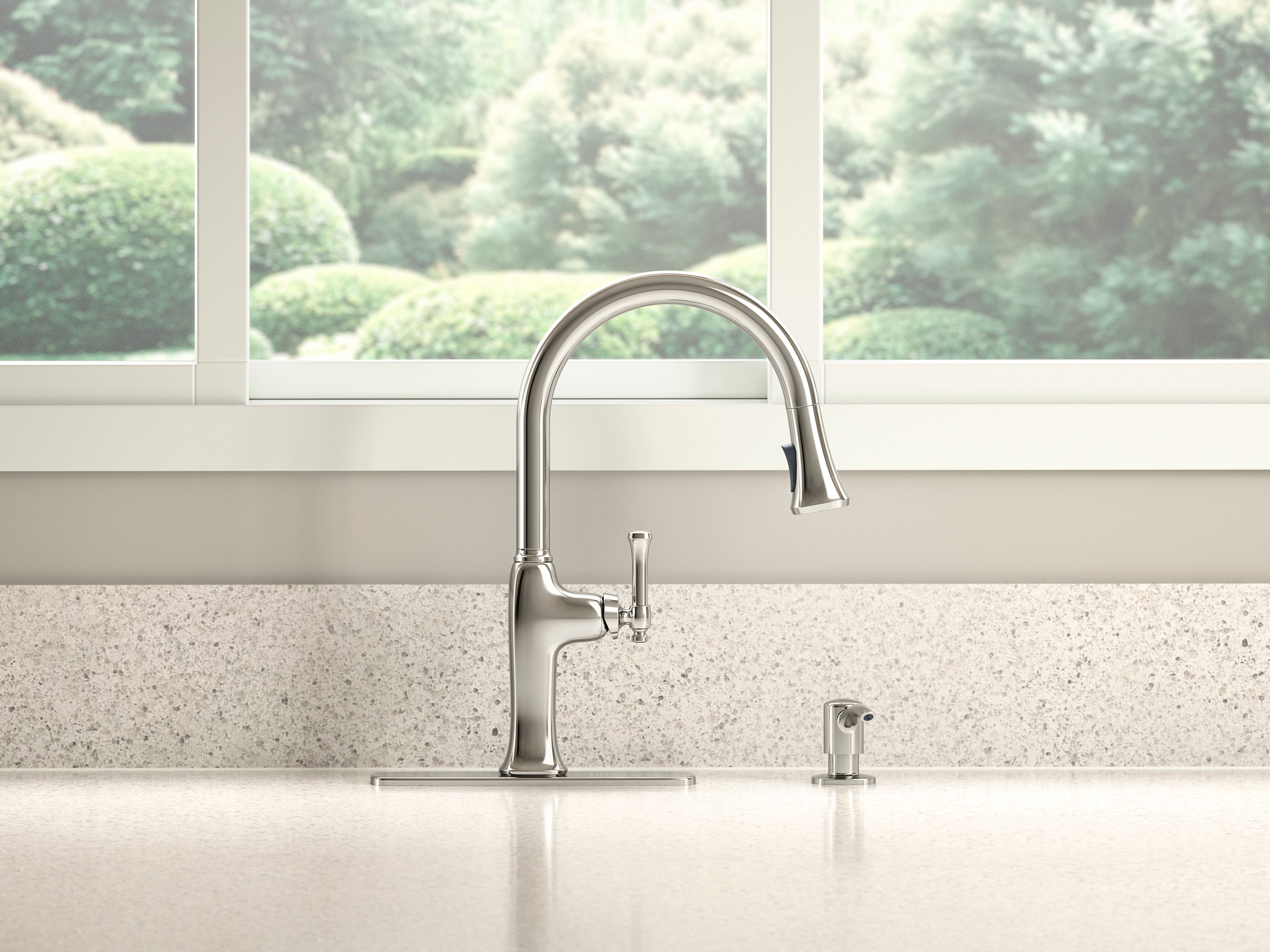 KOHLER R33393-SD-SN Kitchen-Faucets - View #2