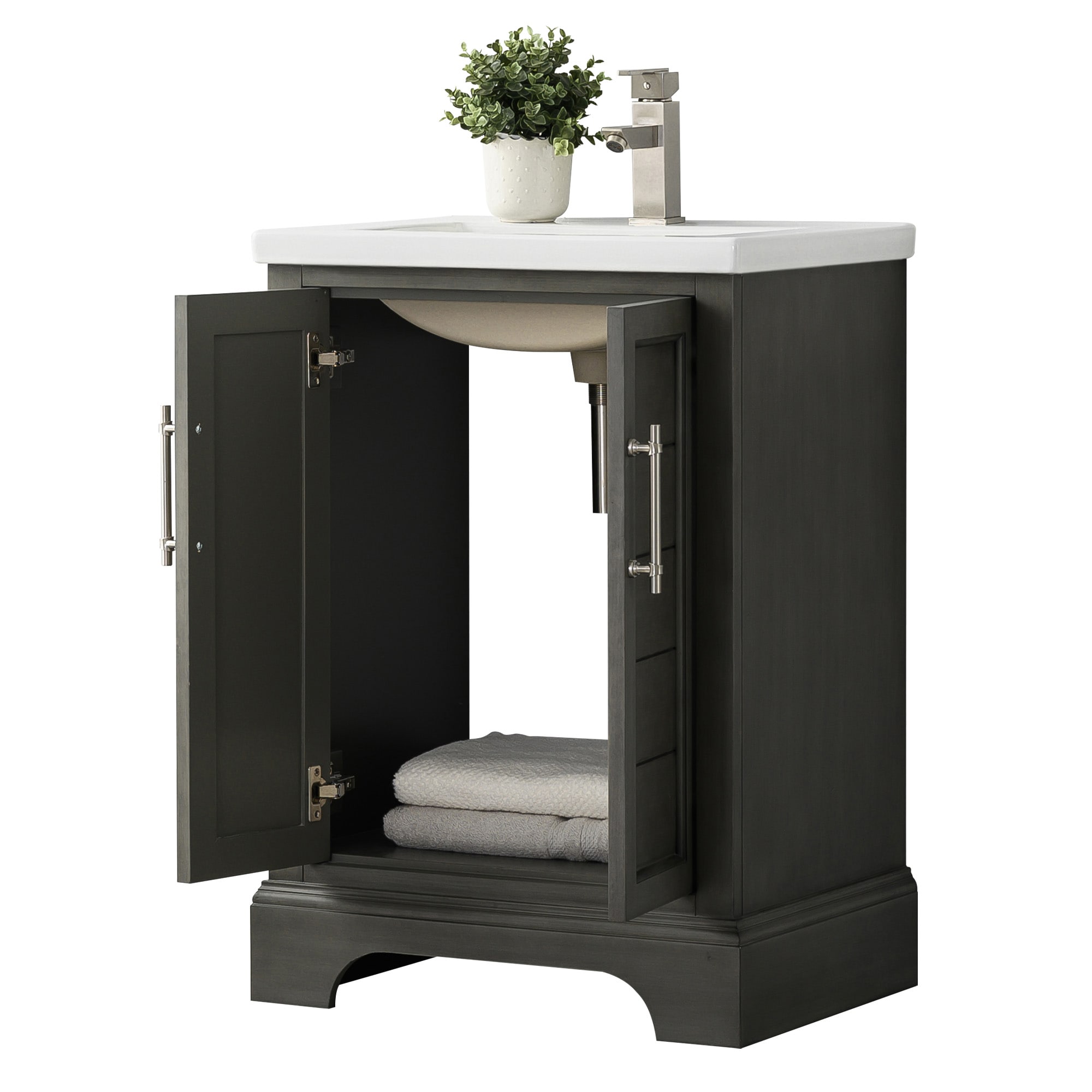 Vanity Art VA5024-SG Bath-Vanity-Combo - View #7