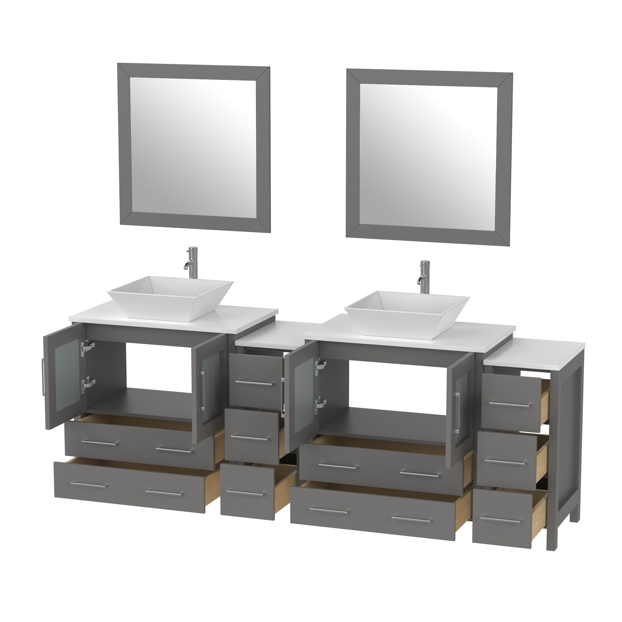 Vanity Art VA3130-84G Bath-Vanity-Combo - View #6