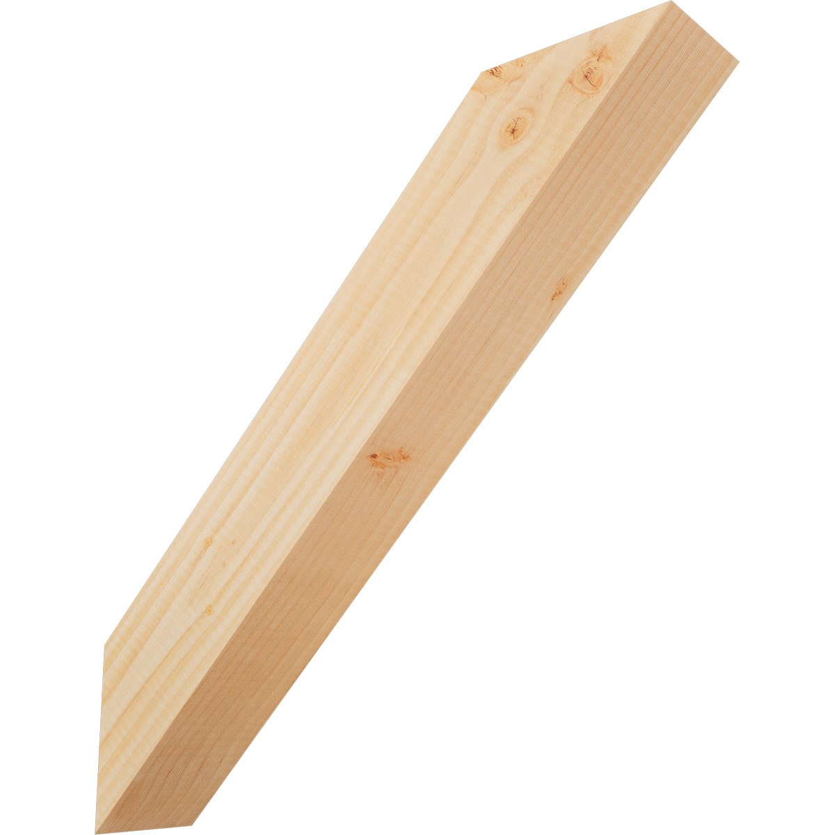 Ekena Millwork BRC04X18X18TRA00SDF 3-1/2-in x 18-in x 18-in Douglas Fir Unfinished Wood Traditional Smooth Knee Brace