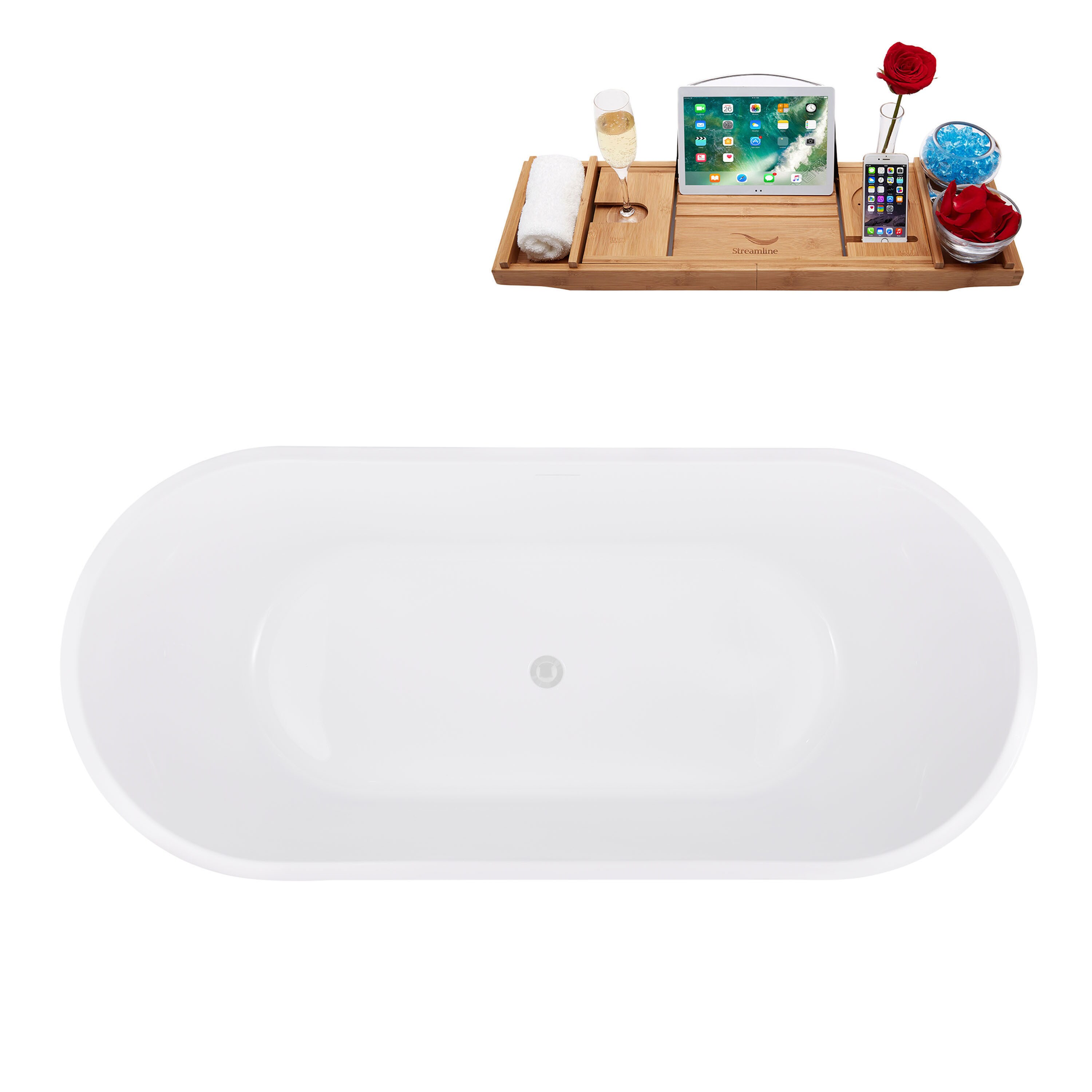 Streamline N3660WH bathtubs - View #6