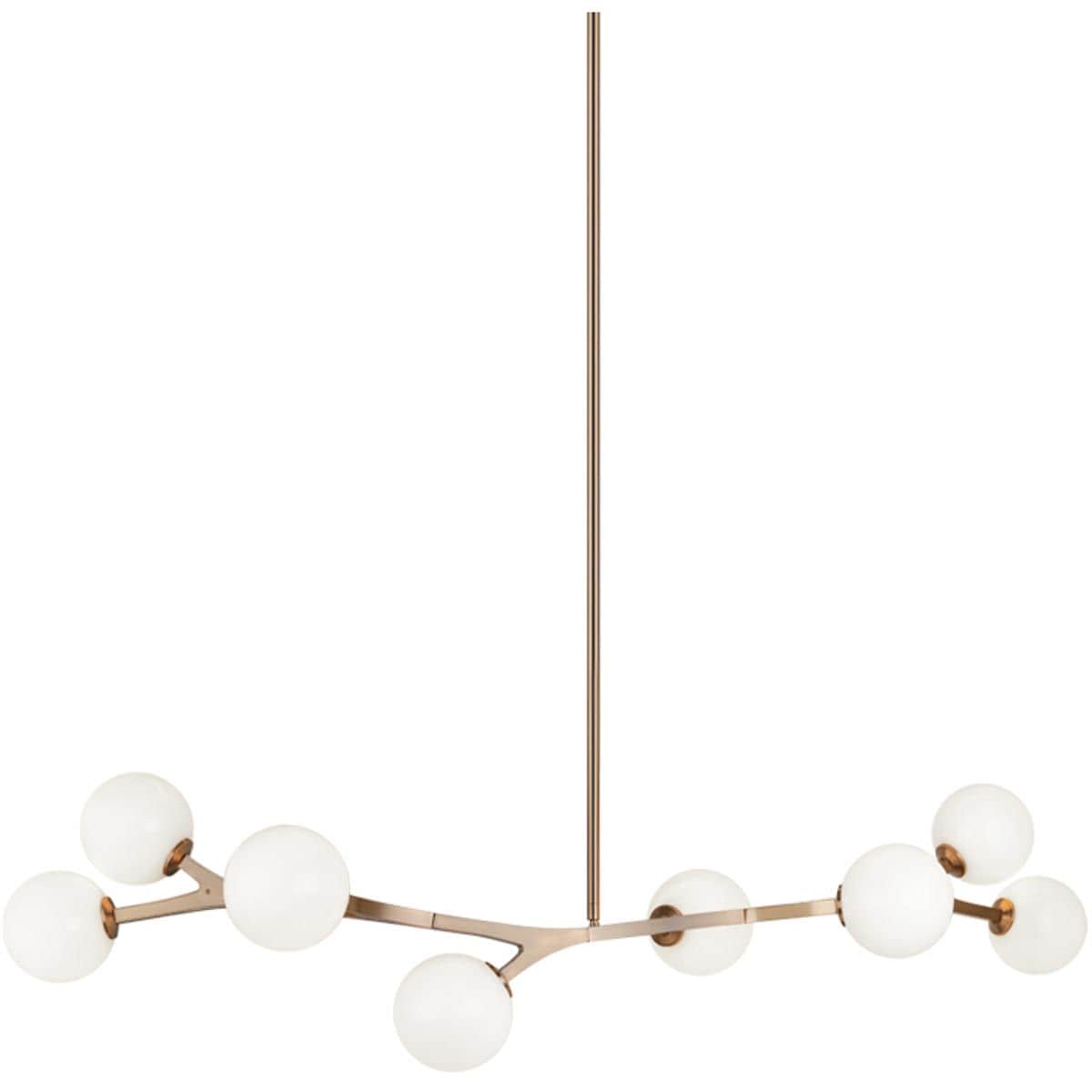 Matteo 2120609 Lighting C81508AGOP Rami Chandelier Aged Gold Brass