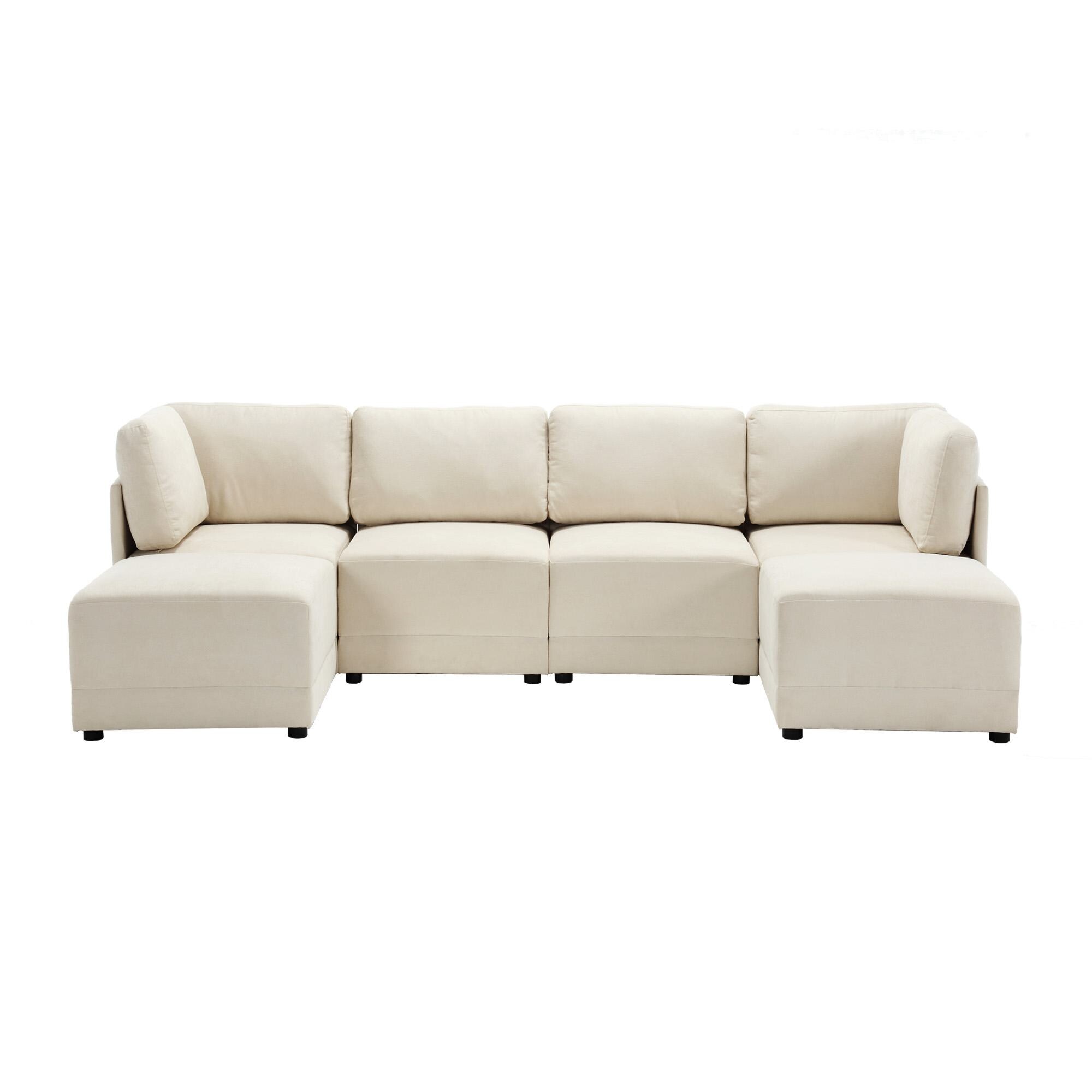 FARATI 7512-6-BEIGE Sofas-Loveseats - View #2