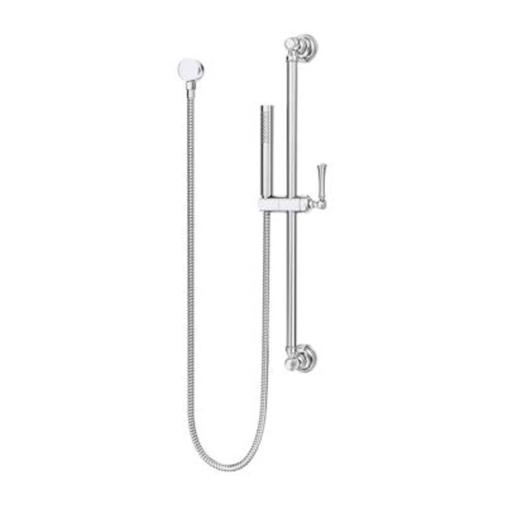 Pfister LG16-3TBC Tisbury Polished Chrome Shower Faucet Bar System with
