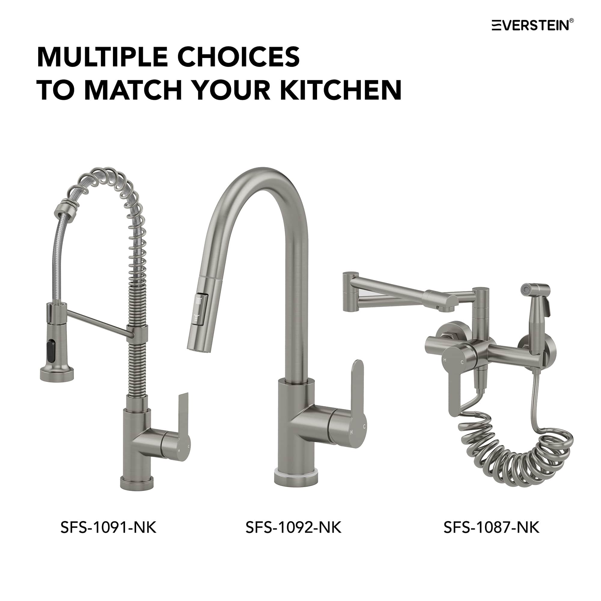 EVERSTEIN SFS-1091-NK Kitchen-Faucets - View #11