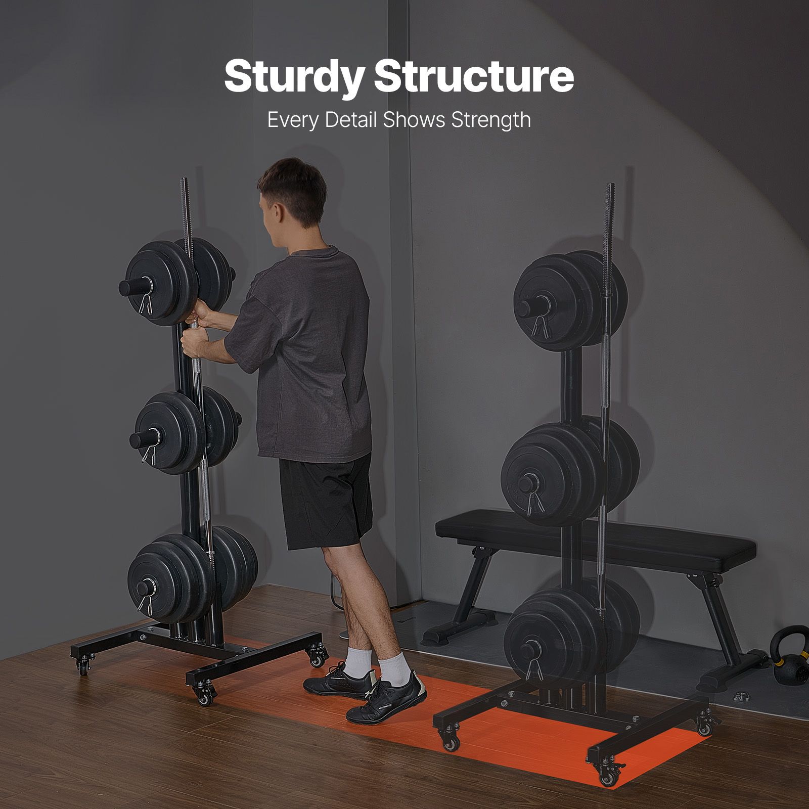 Redliro SJFXYGJ6ZZPKDPJKPV0 Barbells-Weight-Bars-Plates - View #5