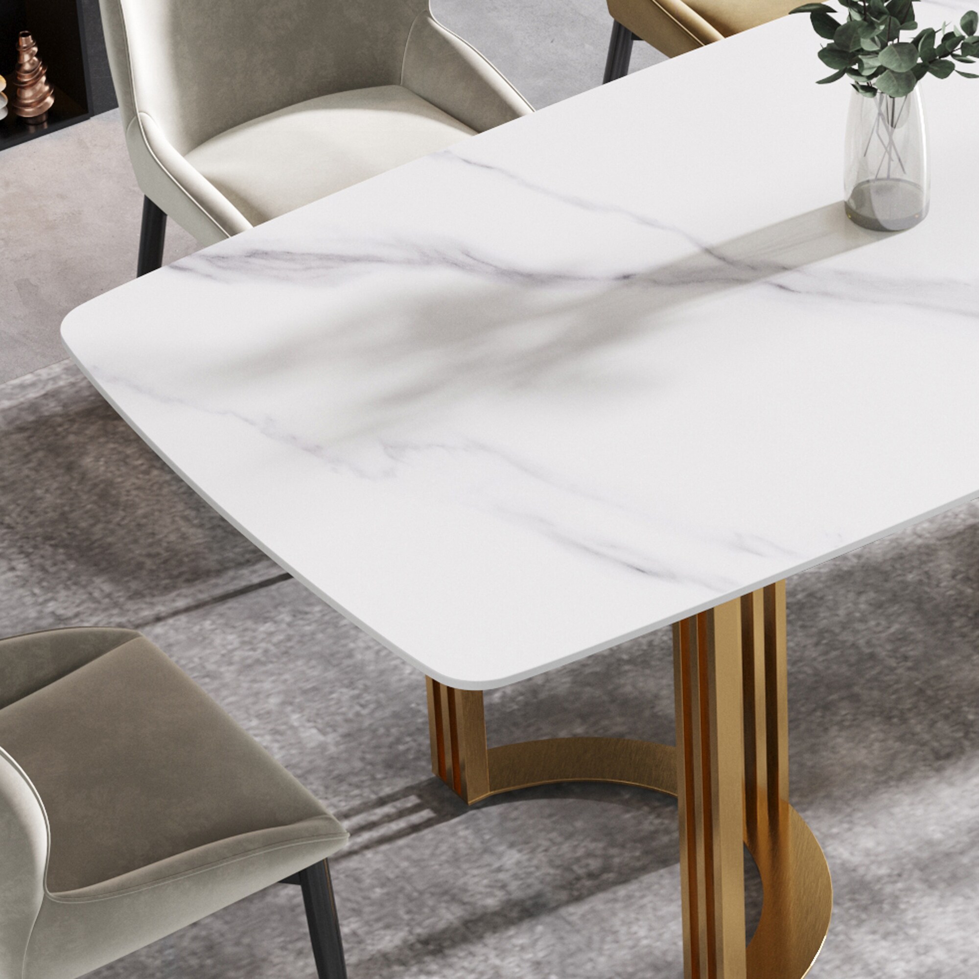 LIVIZA GIZ-AT1063WH Dining-Tables - View #8