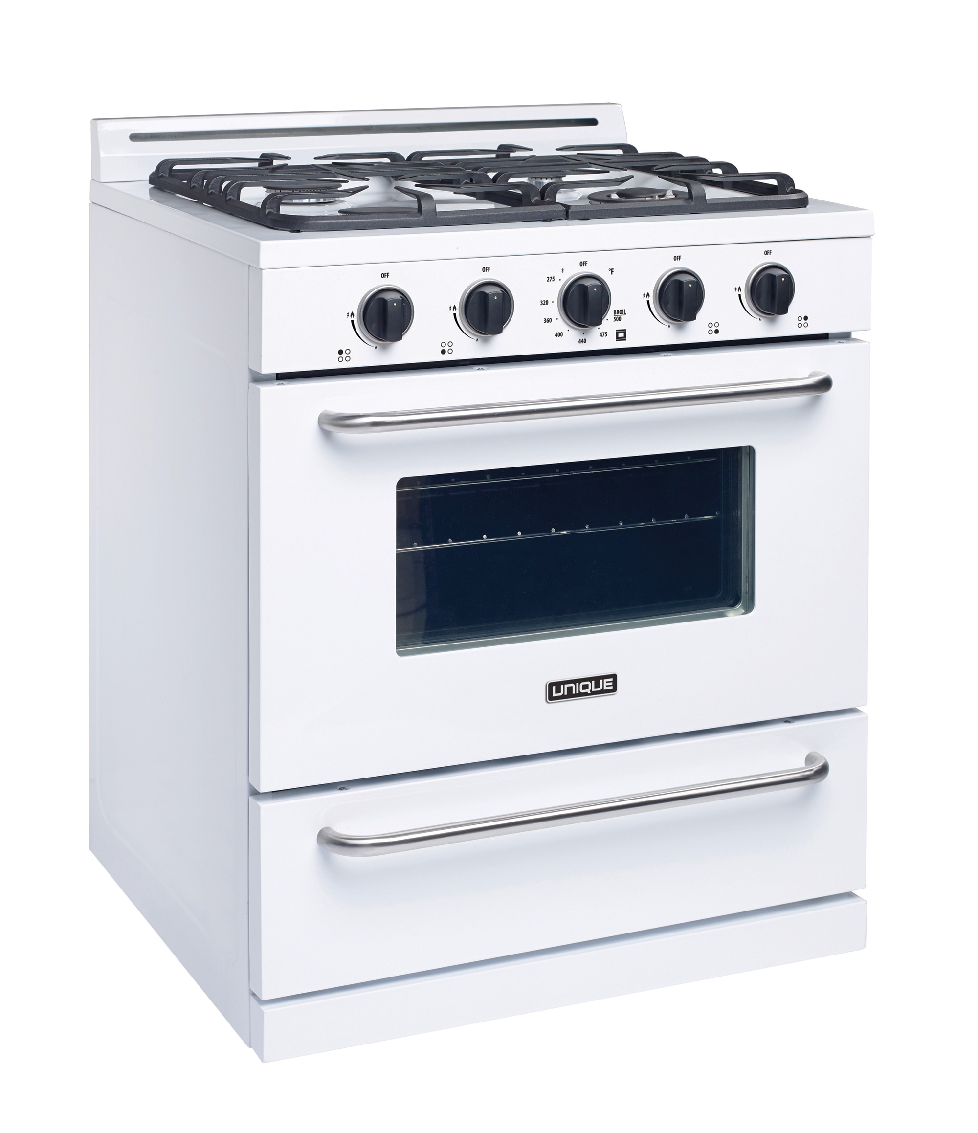 Unique Off-Grid 30-in 4 Burners 3.9-cu ft Freestanding Liquid Propane GAS Range (Stainless Steel) | UGP-30G of2 S/S