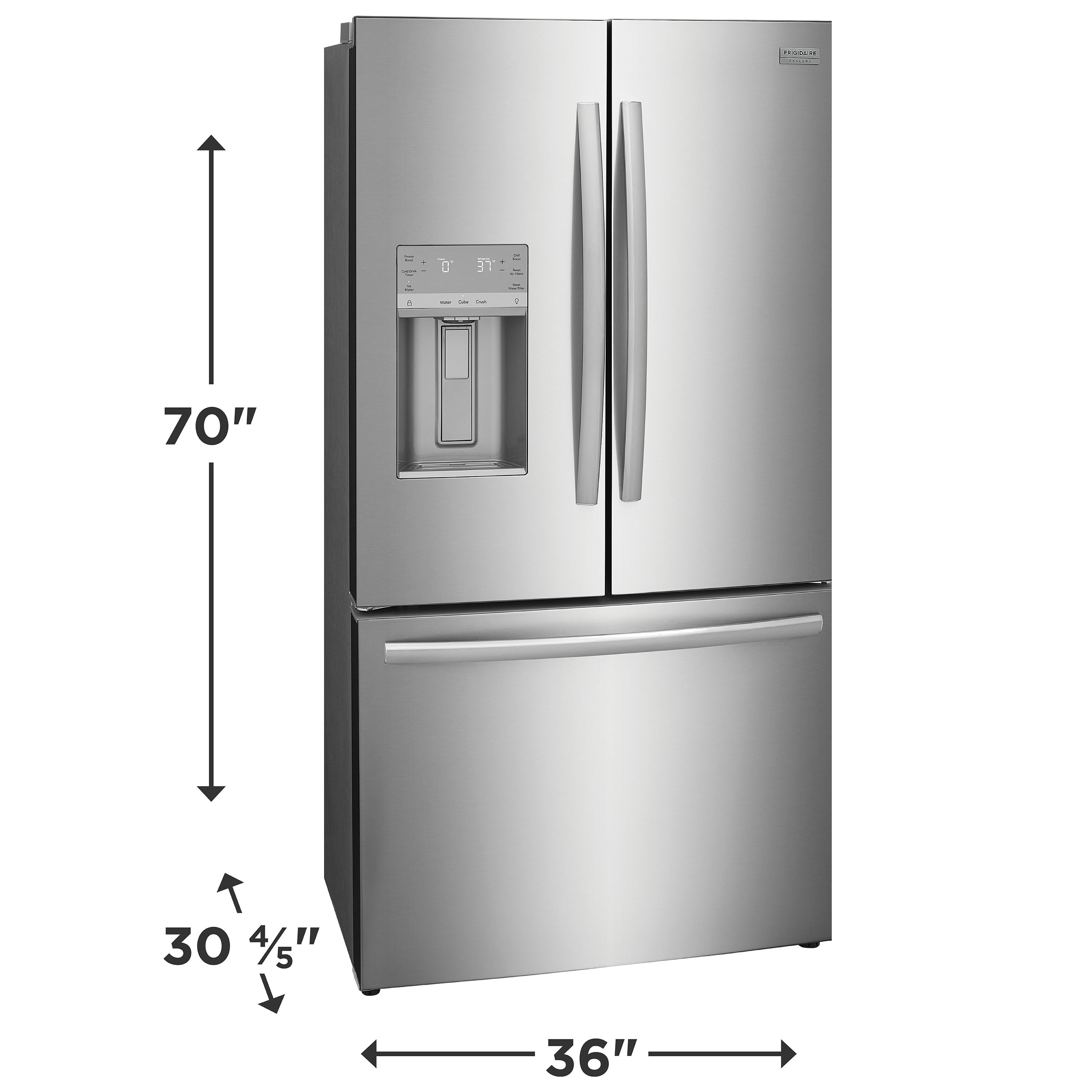 Frigidaire GRFC2353AF French-Door-Refrigerators - View #5