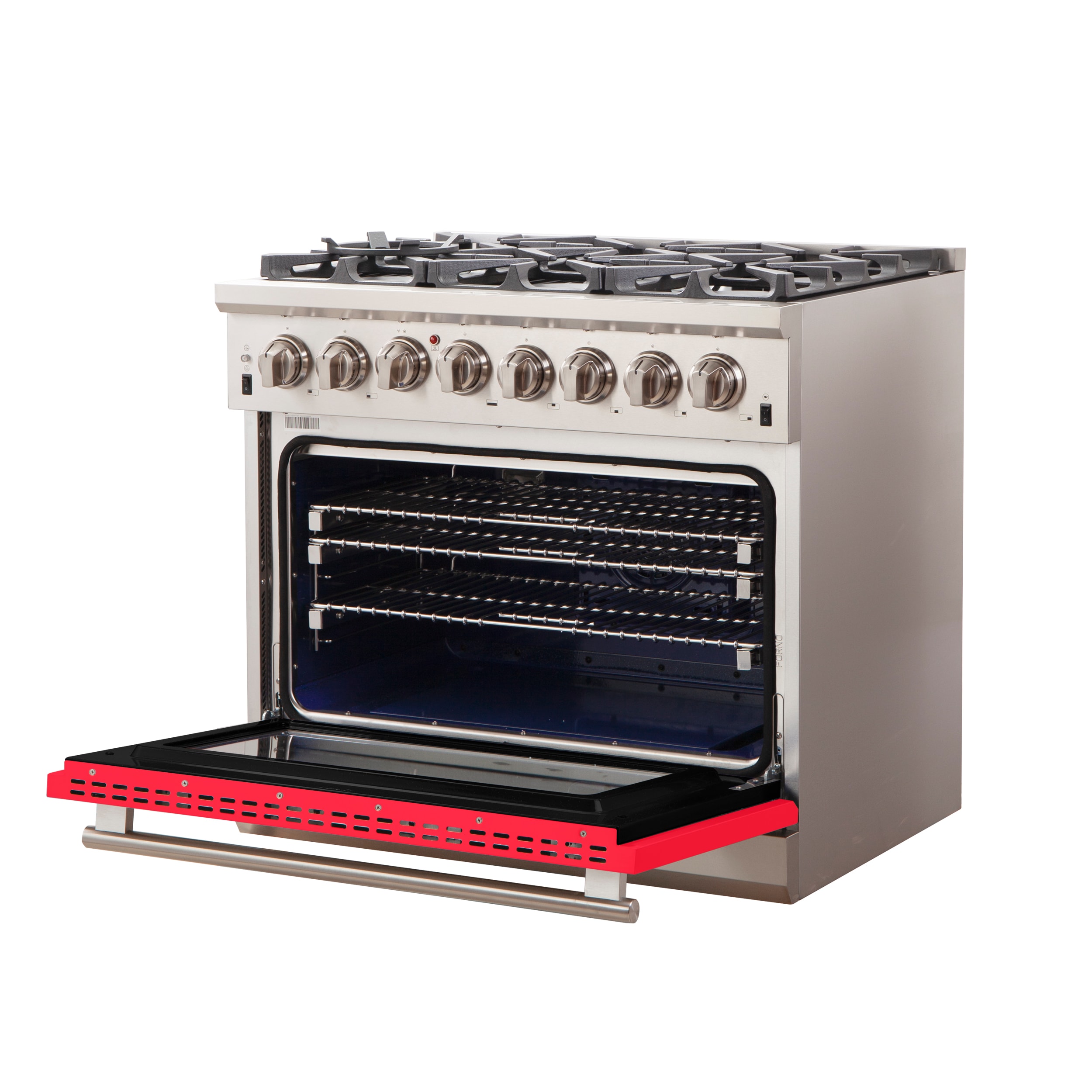 FORNO FFSGS6187-36RED Dual-Fuel-Ranges - View #3