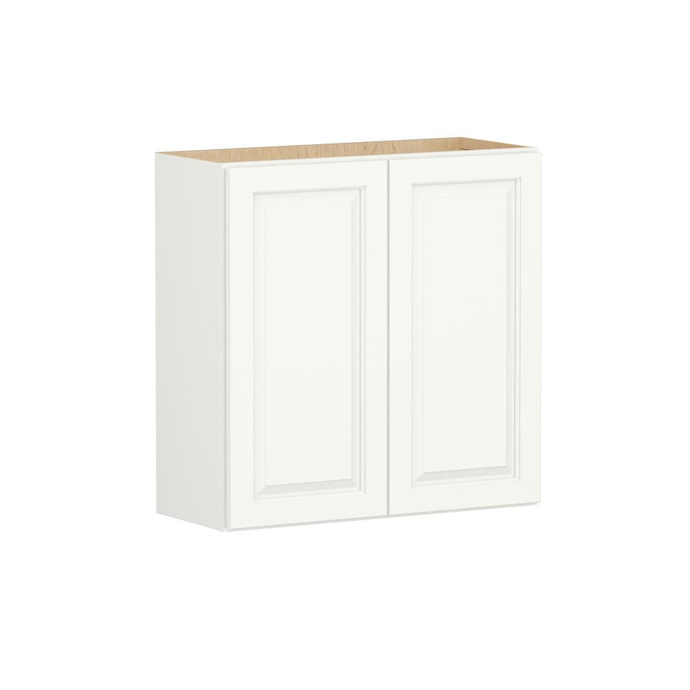Shenandoah Stemson 33-in W x 30-in H x 12-in D Linen Wall Fully Assembled Cabinet Raised Panel Square