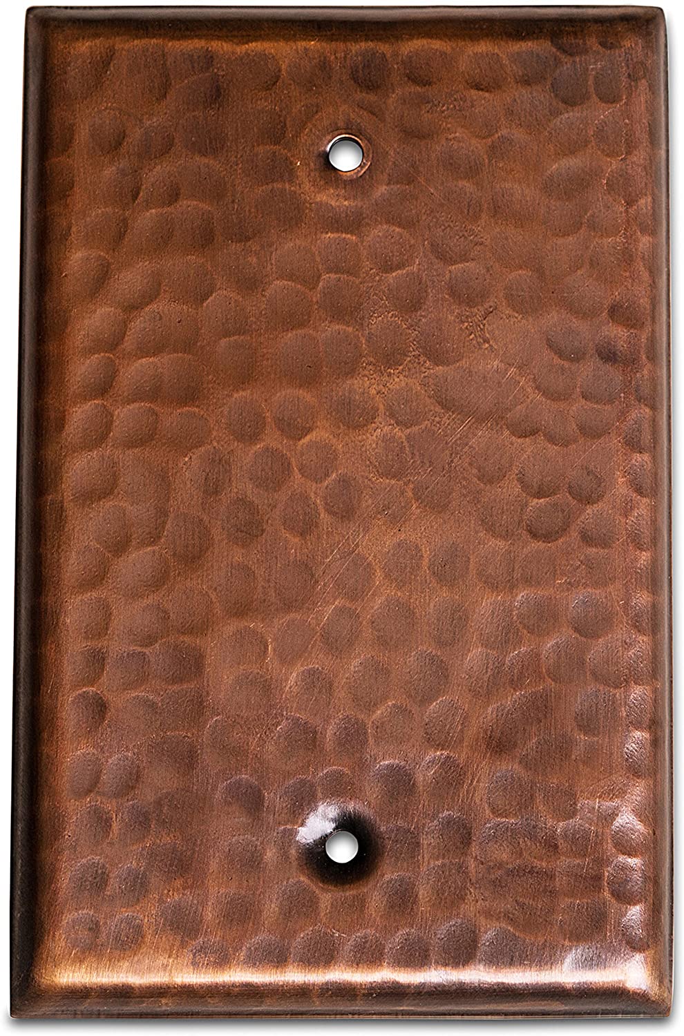 Monarch Abode 17021 1 -Gang Standard Size Oil Rubbed Bronze Metal Indoor Blank Wall Plate