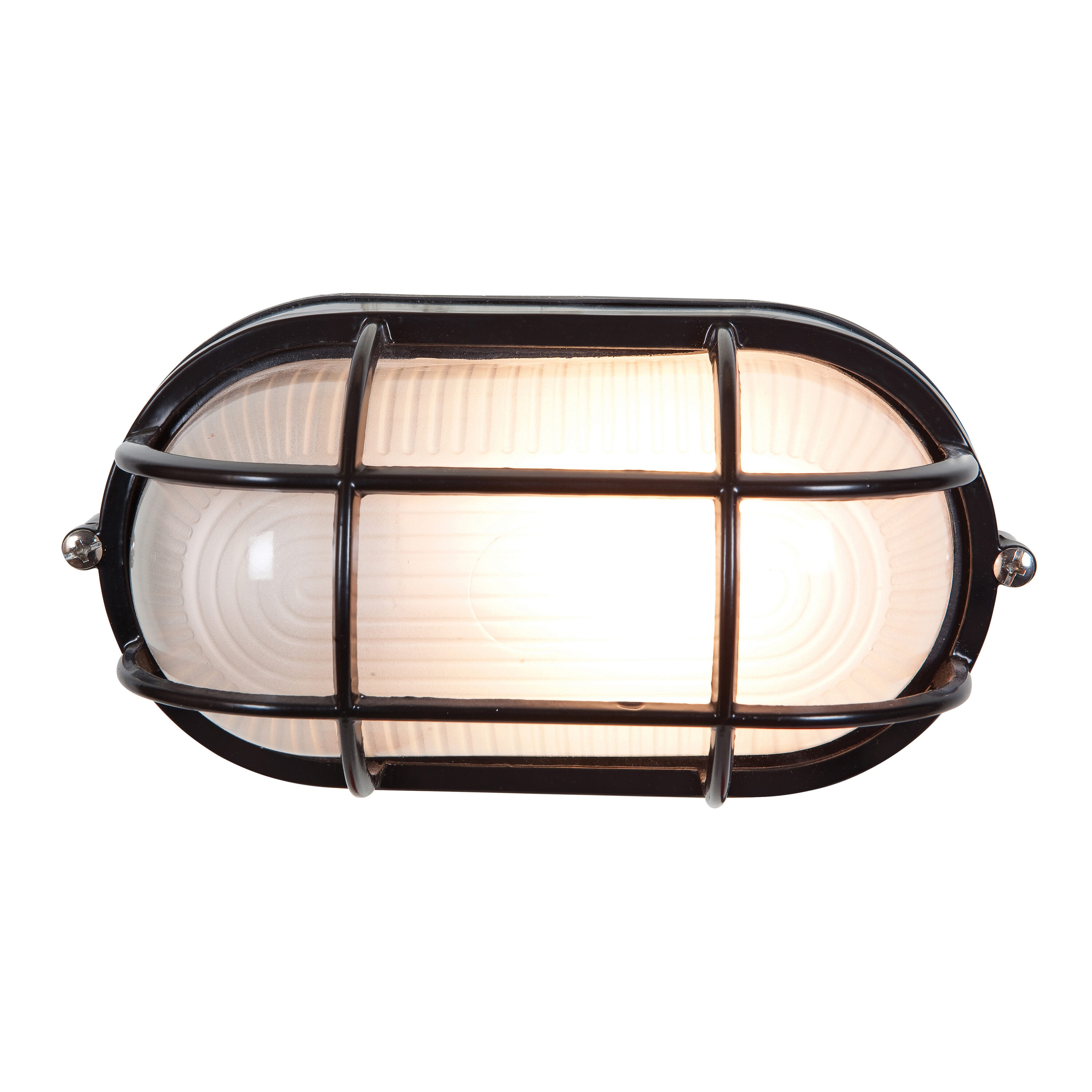 Access Lighting 20292LEDDLP-BL/FST Nauticus 11-in W 1 -Light Black Wall Sconce